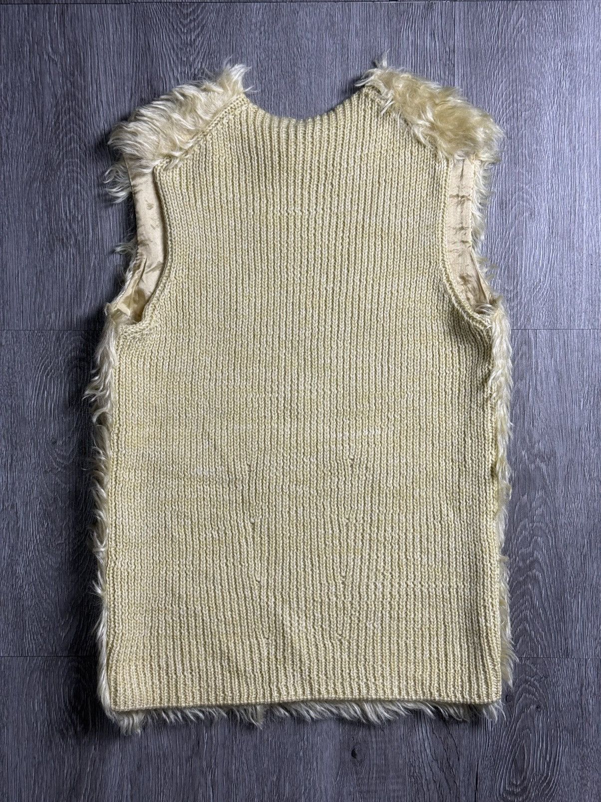 Prada Runway SS07 Prada - Fur Blended Elasthine Vest Size S / US 4 / IT 40 - 11 Thumbnail