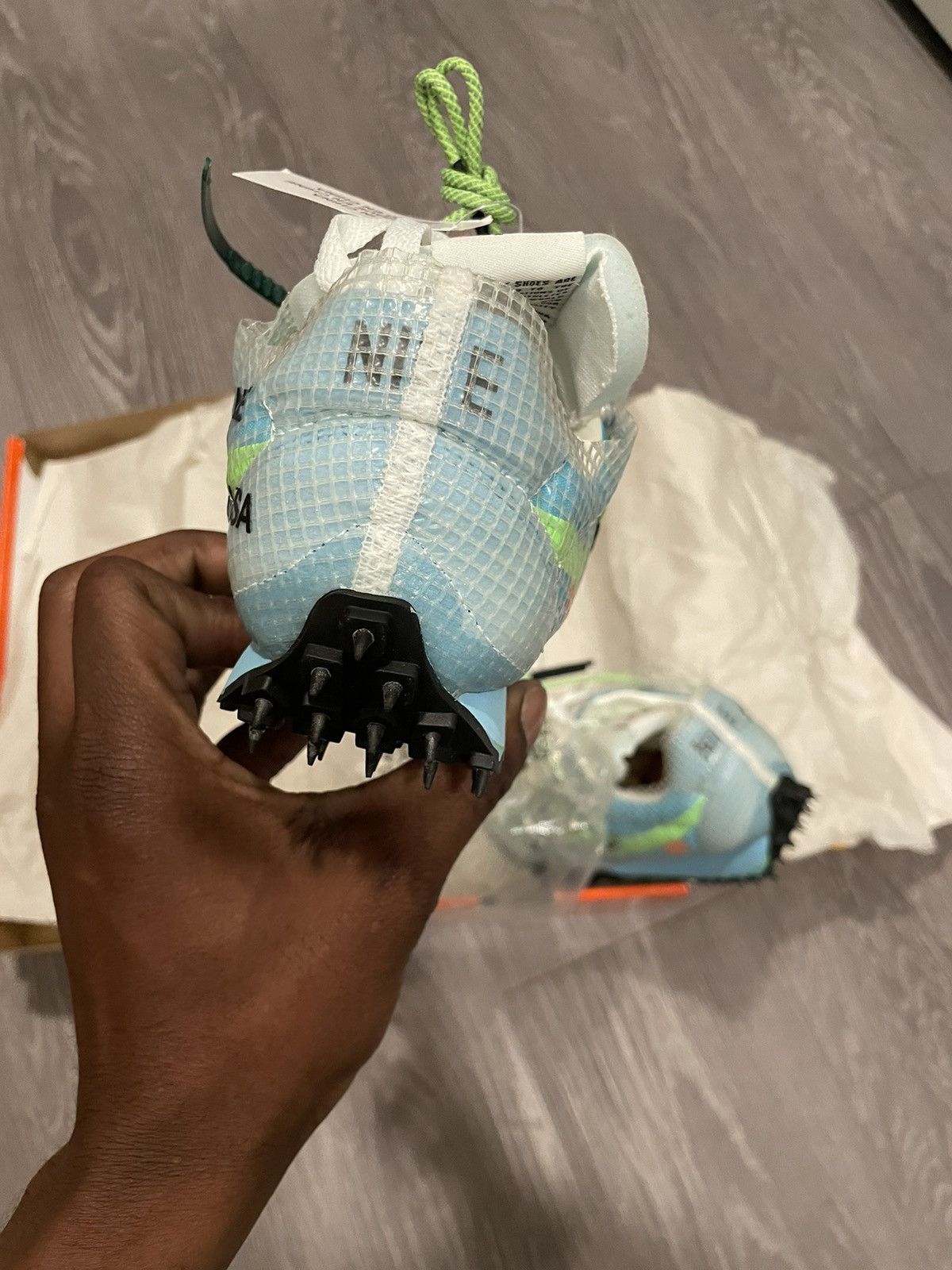 Nike × Off-White Off-White Waffle Racer Size US 7.5 / IT 37.5 - 4 Thumbnail