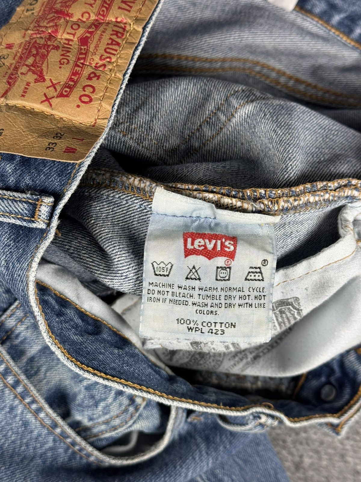 Levi's × Levi's Vintage Clothing × Vintage Vintage Levis 501 denim jeans Size US 36 / EU 52 - 12 Thumbnail