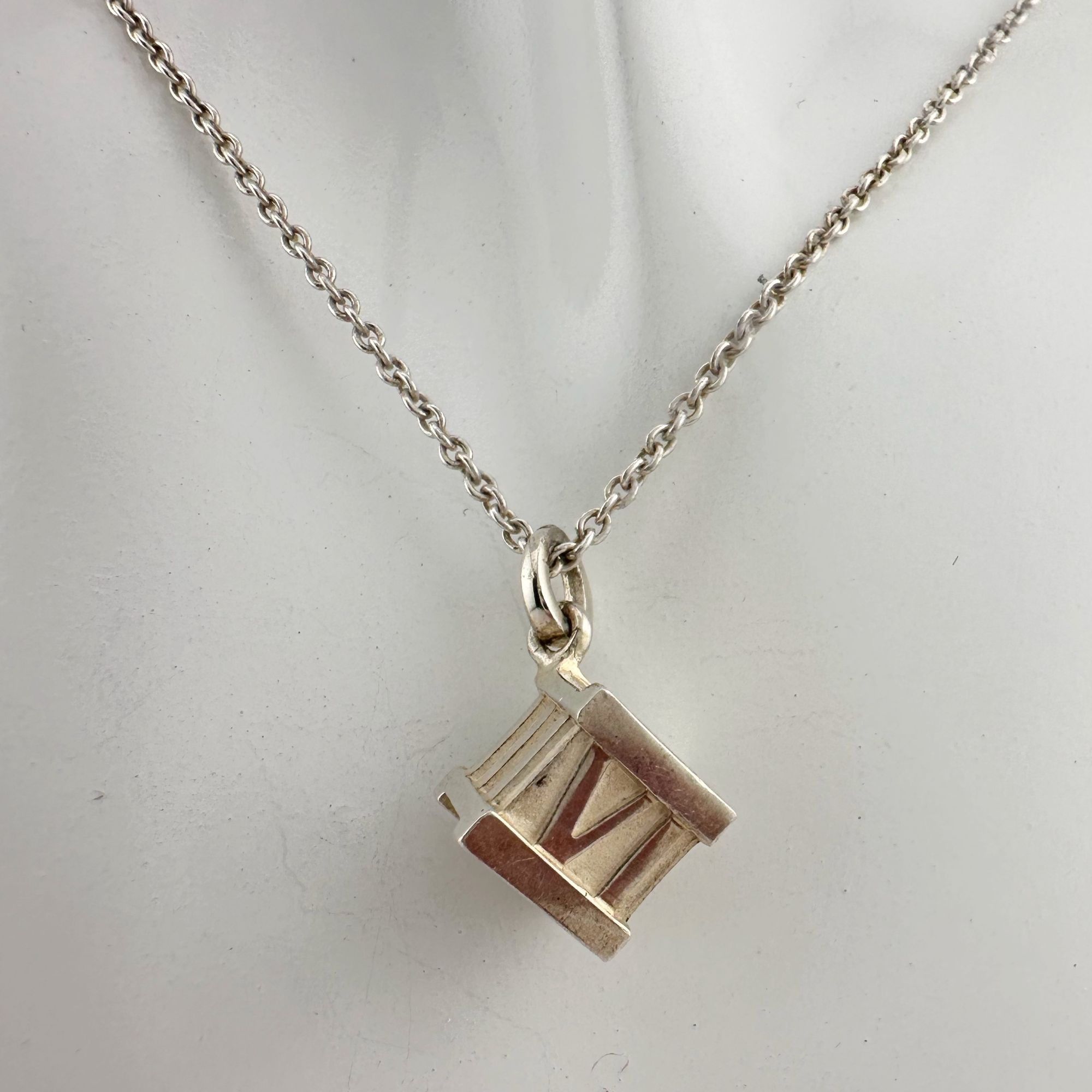 Other Tiffany and Co Atlas Cube Necklace Sterling Silver Size ONE SIZE - 7 Thumbnail