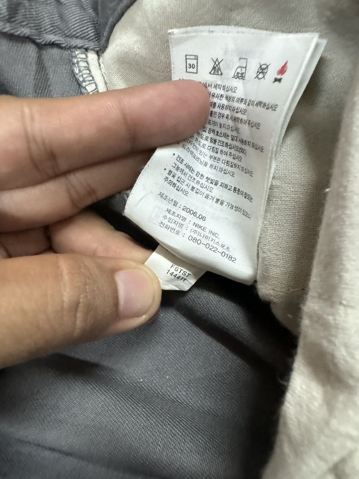 Nike × Vintage Vtg🔥Y2k Nike Air Carpanter Baggy Pants Size US 34 / EU 50 - 20 Thumbnail