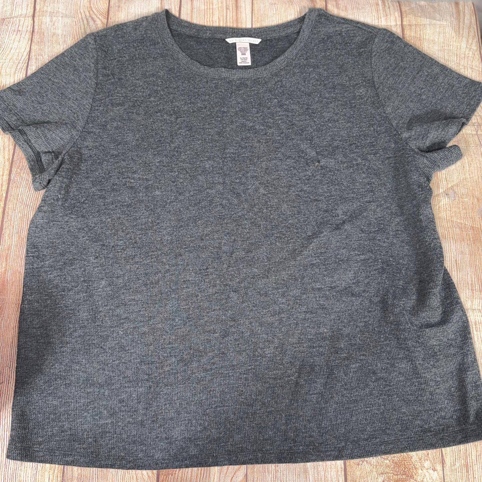 Other Victoria's Secret Women's Grey XL T-Shirt Size XL / US 12-14 / IT 48-50 - 1 Thumbnail