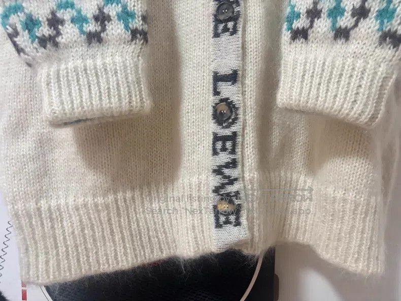 Loewe Loewe Mohair, jacquard squirrel, with logo Size XS / US 0-2 / IT 36-38 - 4 Thumbnail