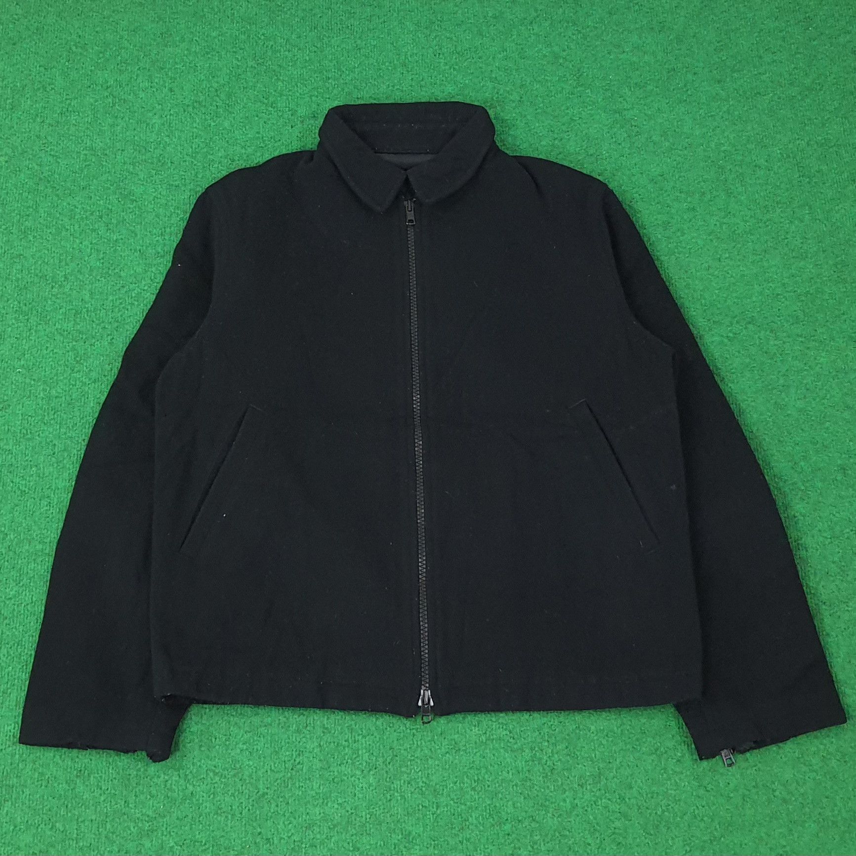 Yohji Yamamoto Vintage Y's for Men by Yohji Custom Logo Jacket C226N6 Size US L / EU 52-54 / 3 - 3 Thumbnail