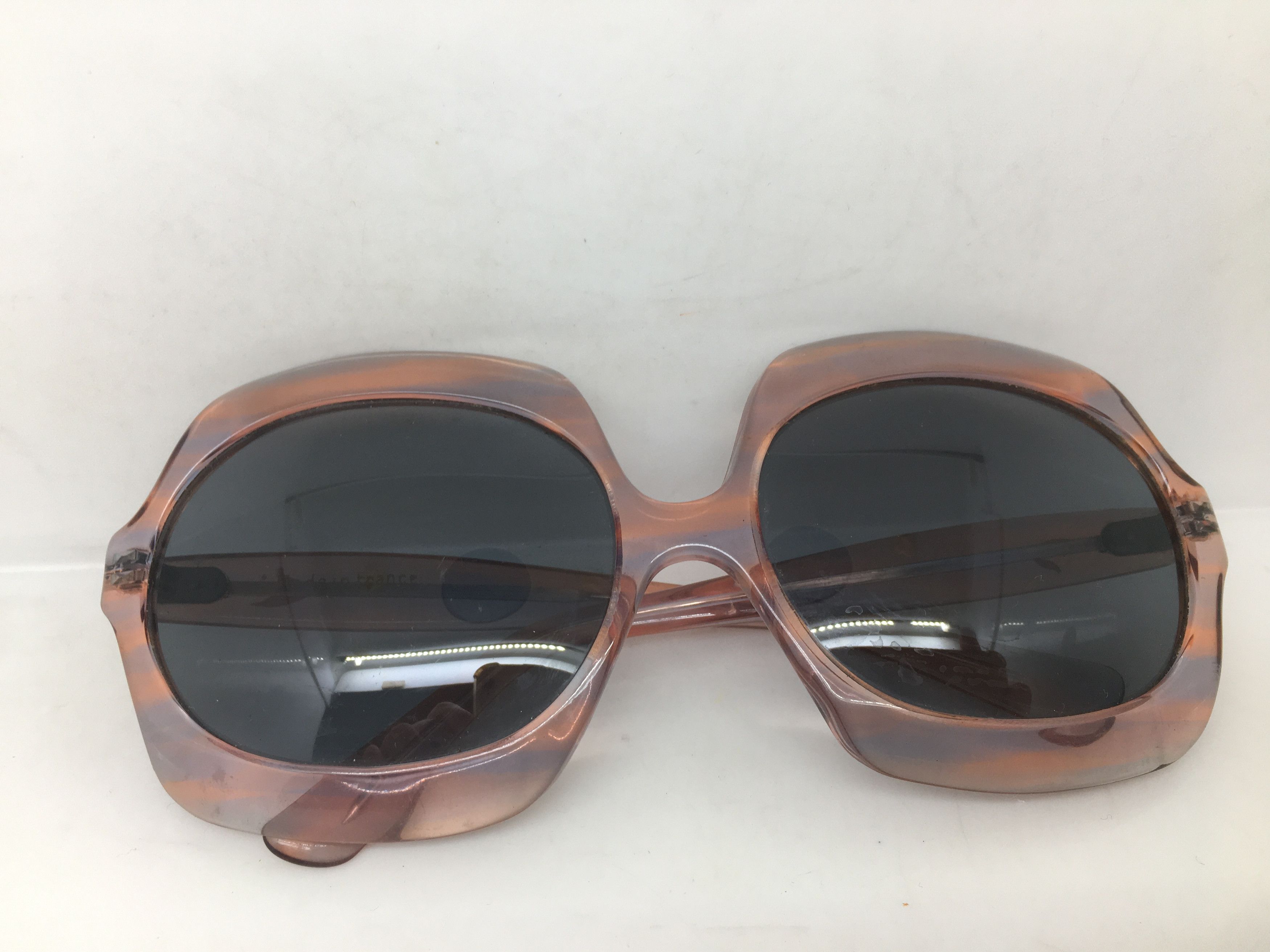 Vintage Vintage Handmade Acetate Sunglasses Frame Made in France Size ONE SIZE - 9 Thumbnail