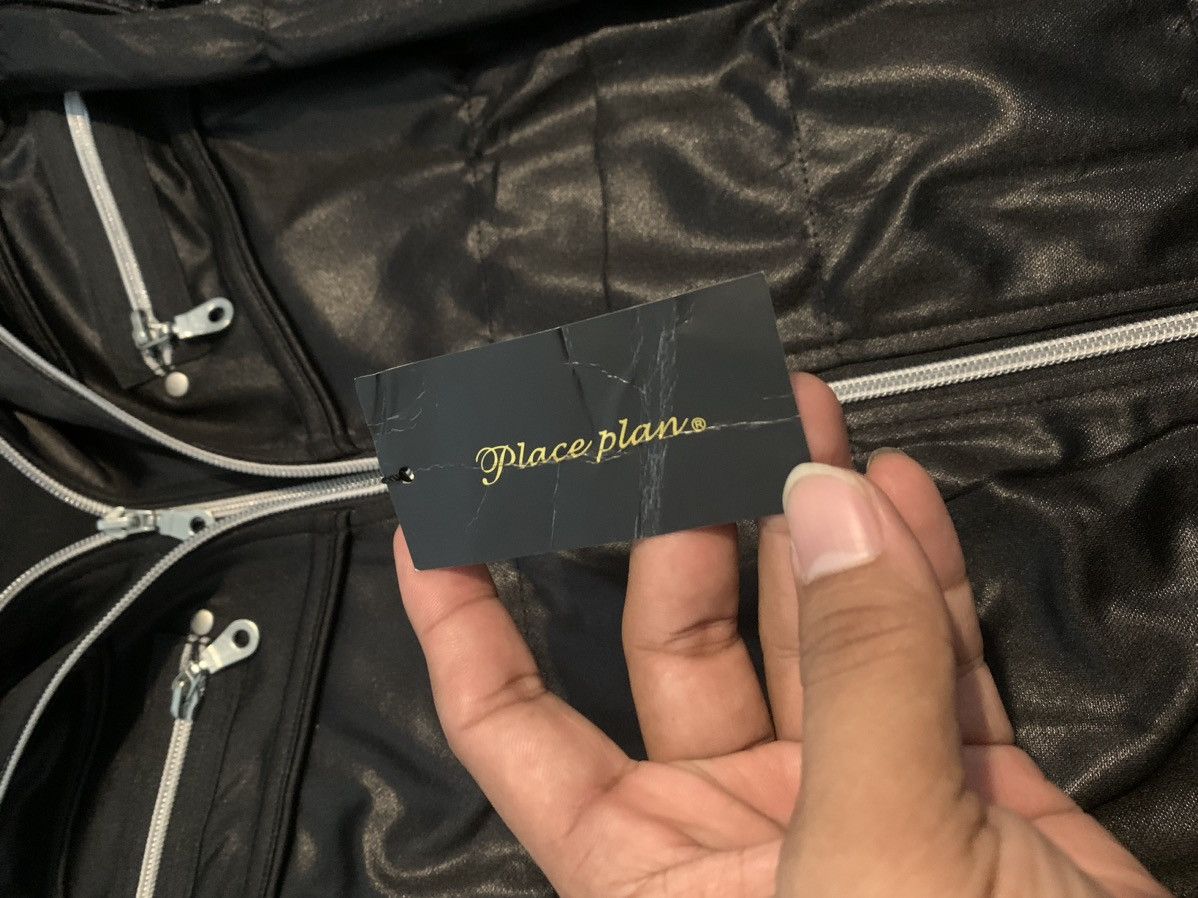 Ekam 🖤 BLACK FRIDAY🖤 Place Plan • jacket waxed wrinkled vikei Size US L / EU 52-54 / 3 - 12 Thumbnail