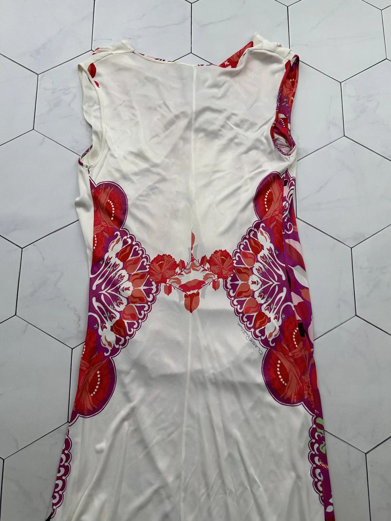 Cavalli Class Class Roberto Cavalli Vintage Dress (B257) Size L / US 10 / IT 46 - 11 Thumbnail