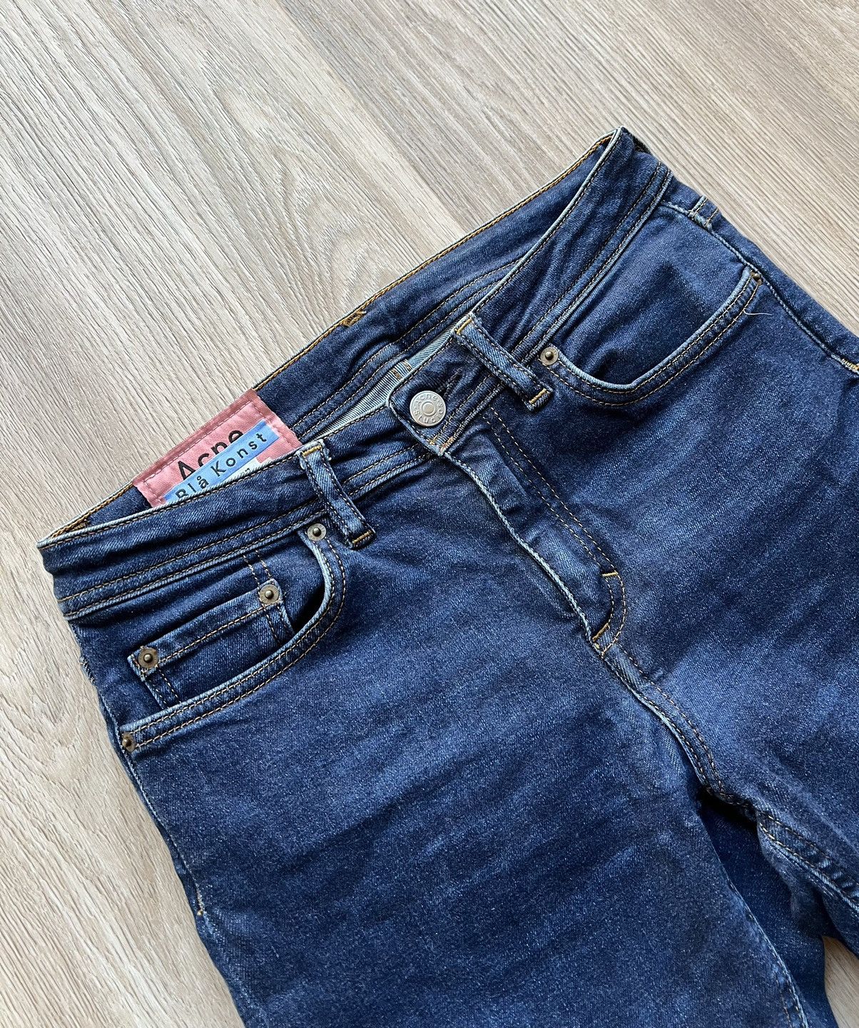 Acne Studios Acne Studios Blue Skinny Jeans Denim Pants Size 26" / US 2 / IT 38 - 3 Thumbnail