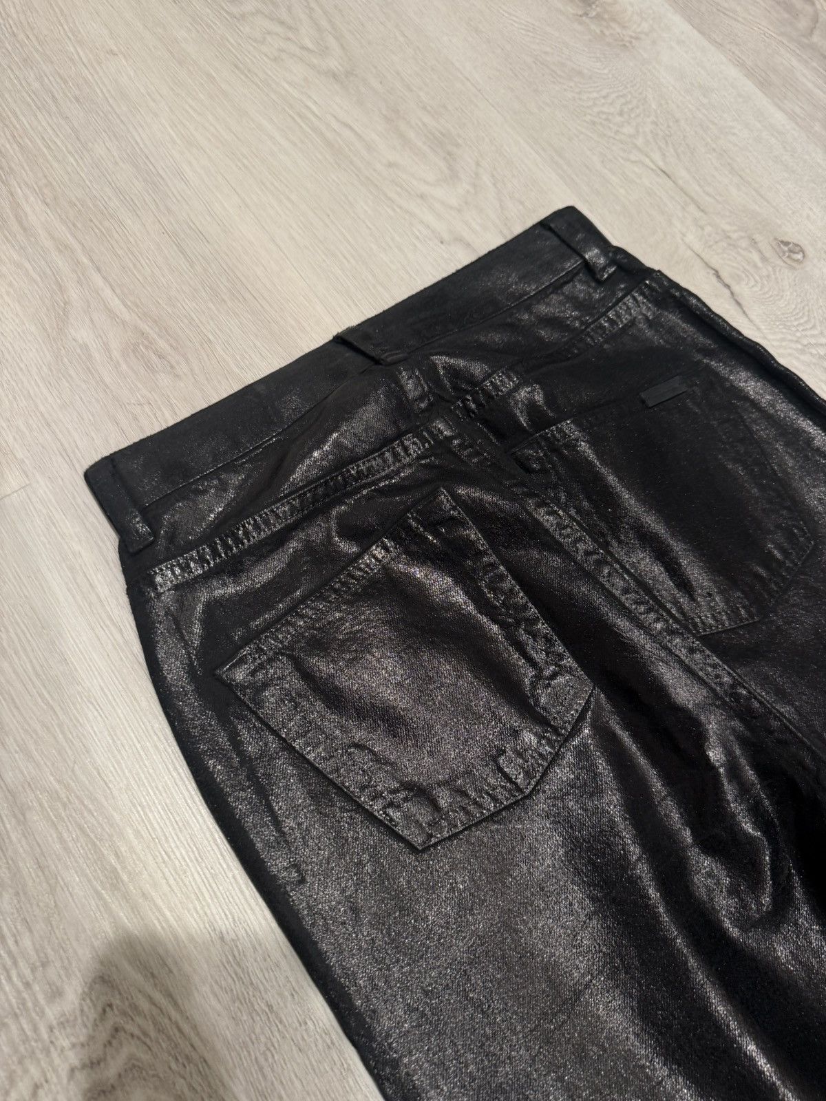 Saint Laurent Paris s/s 2020 waxed skinny denim!! Size US 26 / EU 42 - 5 Thumbnail