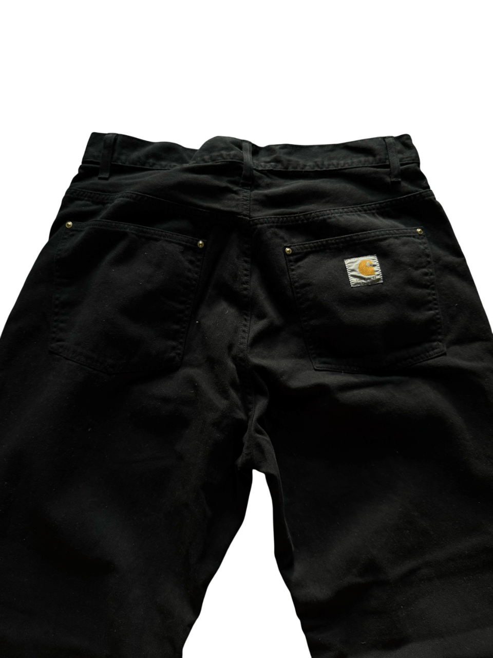 Carhartt Black Derby Jeans Size US 34 / EU 50 - 5 Thumbnail