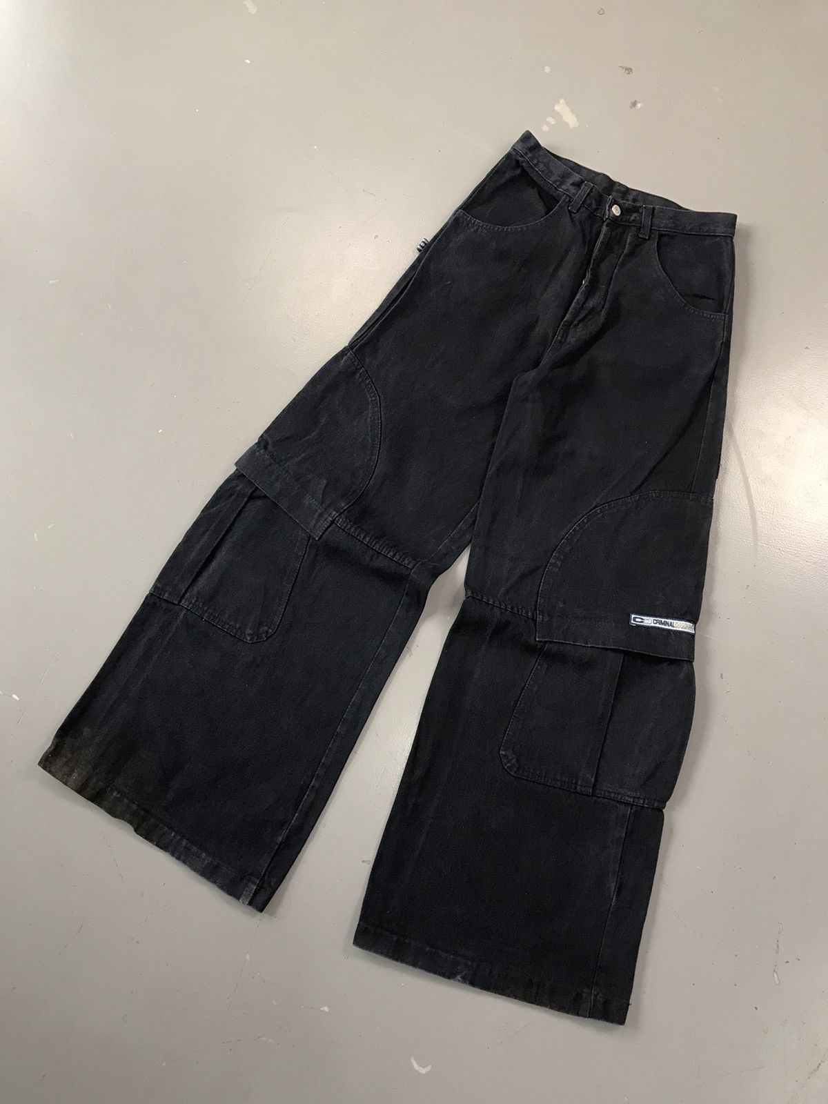 Criminal Damage × Southpole × Vintage Crazy vintage criminal damage flare denim Size US 28 / EU 44 - 3 Thumbnail