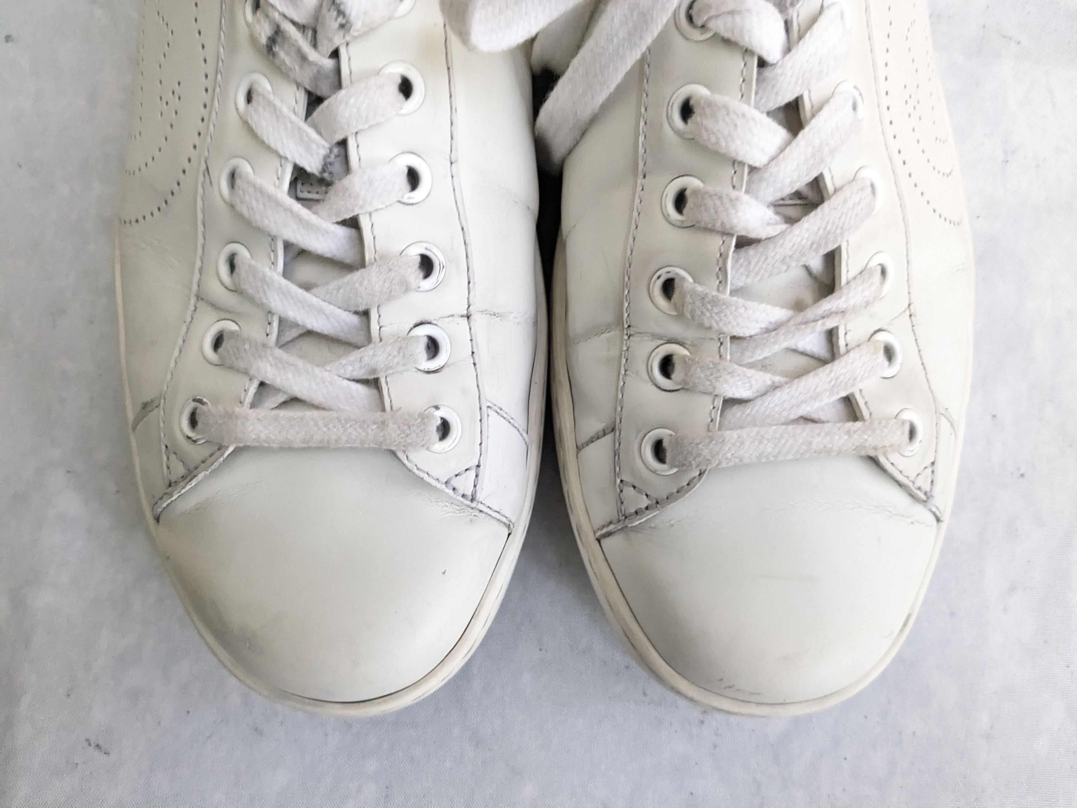 Gucci Gucci Ace Sneakers 8 White Low Tops Size US 8 / EU 41 - 4 Thumbnail