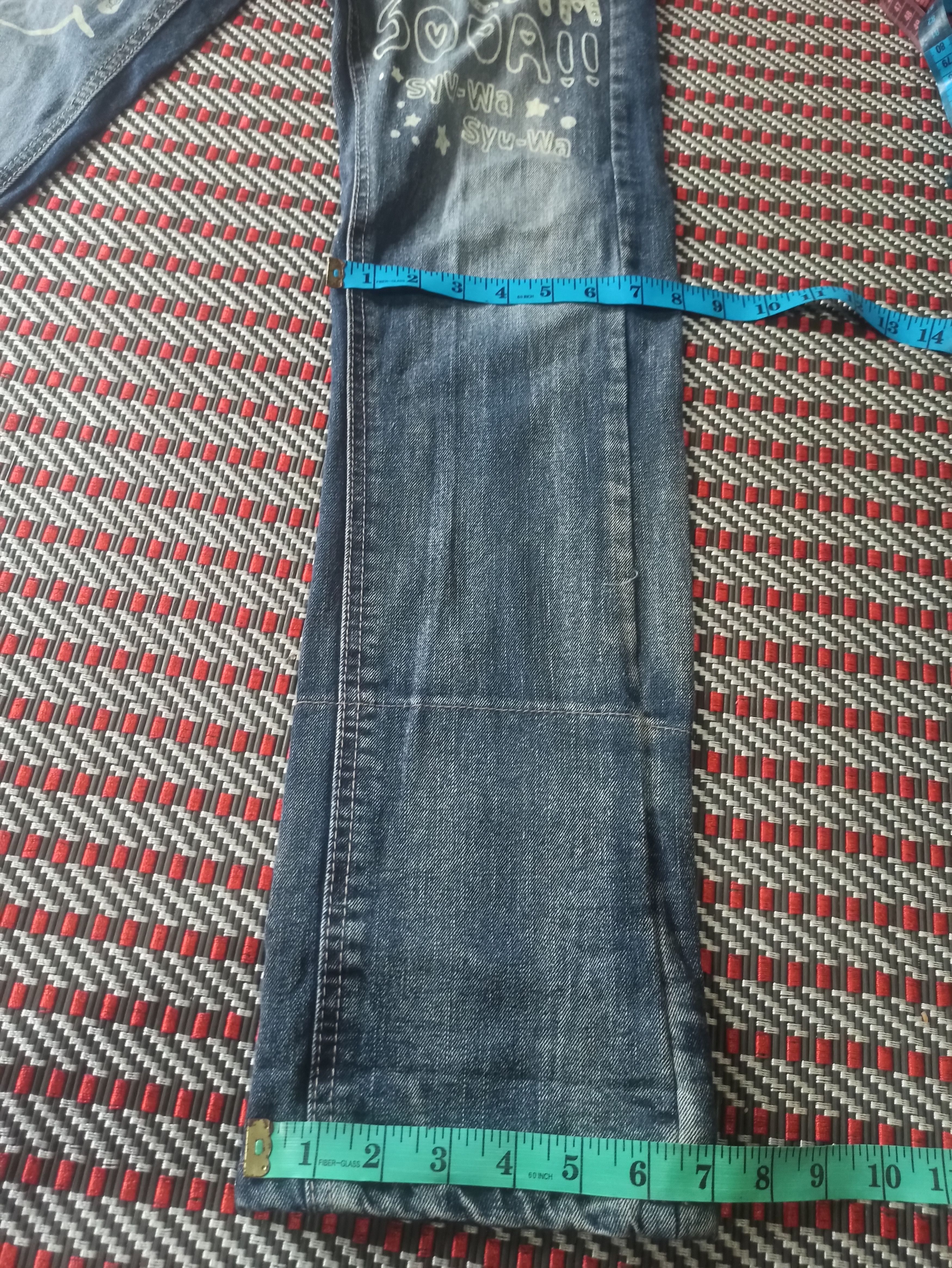 Japanese Brand Pink Latte Jeans Pants Size 30" / US 8 / IT 44 - 14 Thumbnail