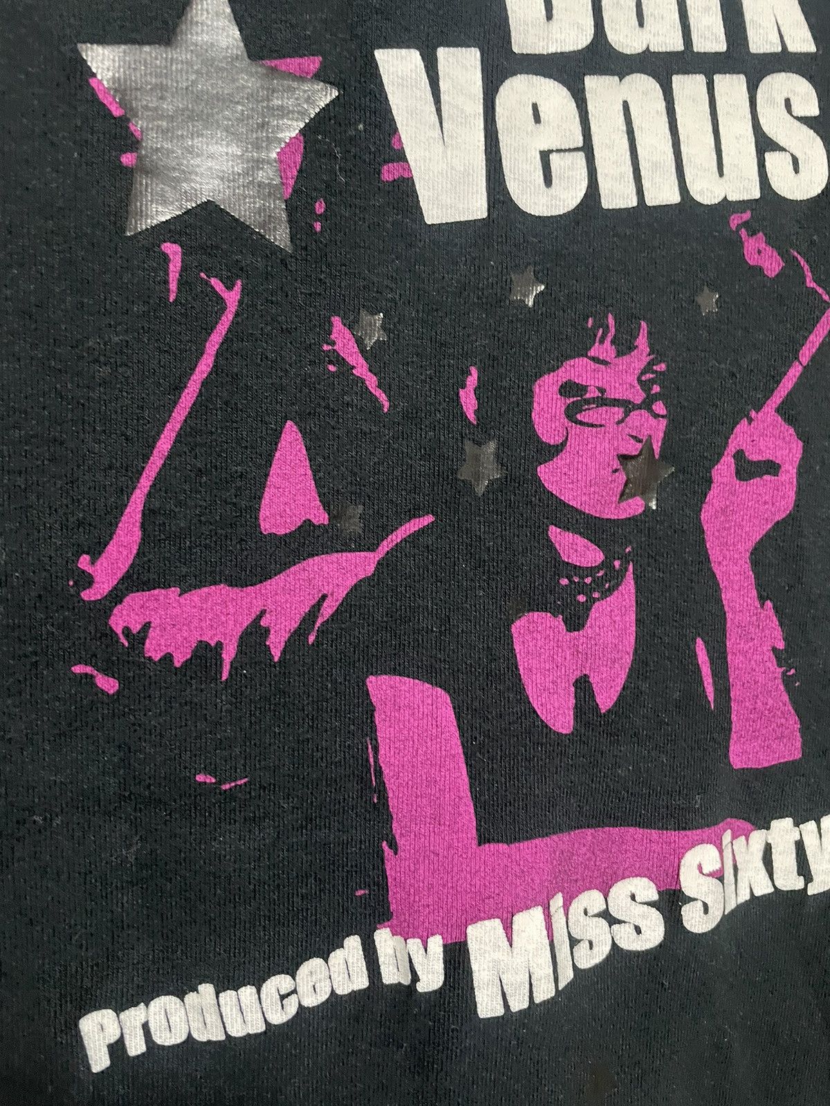 Miss Sixty 2000s Miss Sixty Dark Venus Y2K Shirt Designer Print Hype Size S / US 4 / IT 40 - 5 Thumbnail