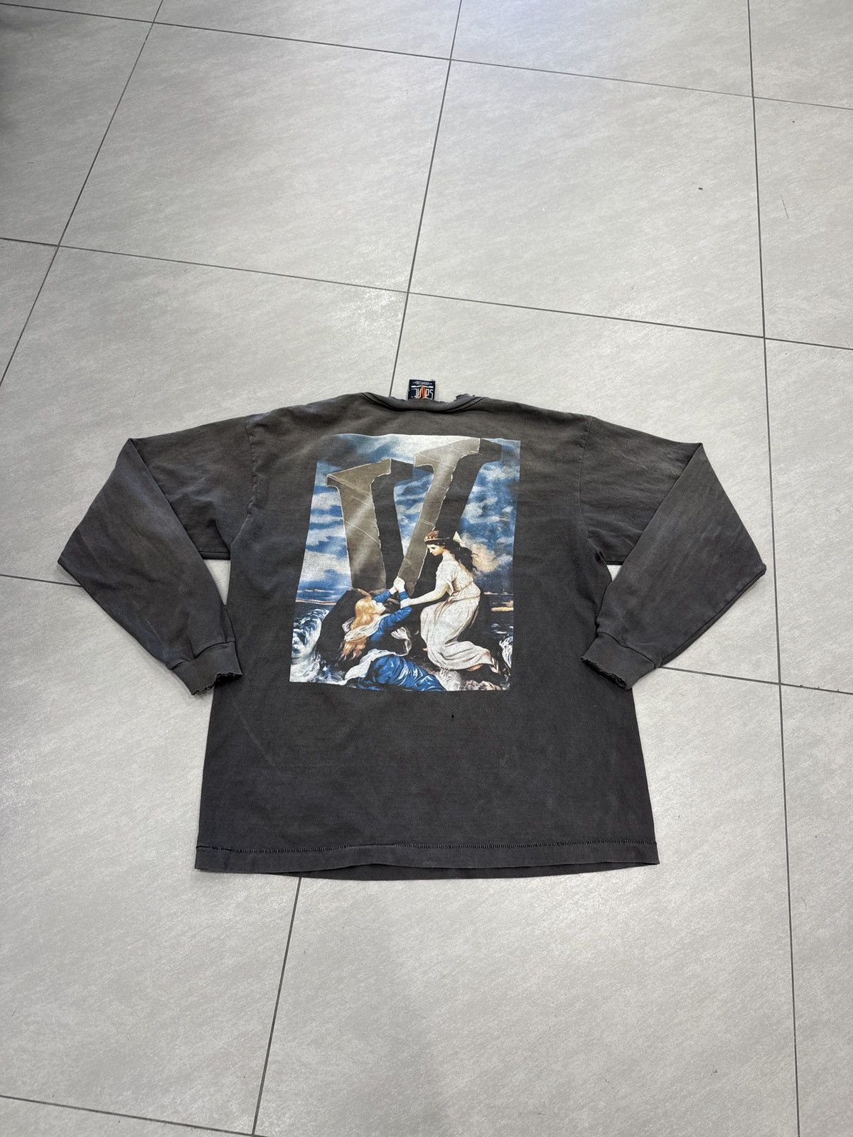 Saint Michael × Vlone Saint Michael x Vlone Maria L/S Shirt Size US L / EU 52-54 / 3 - 2 Thumbnail