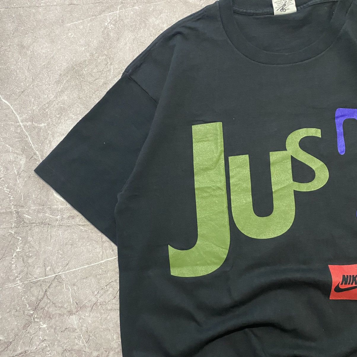 Nike VINTAGE NIKE BIG LOGO TEE JUST DO IT USA 90s Size US L / EU 52-54 / 3 - 7 Thumbnail