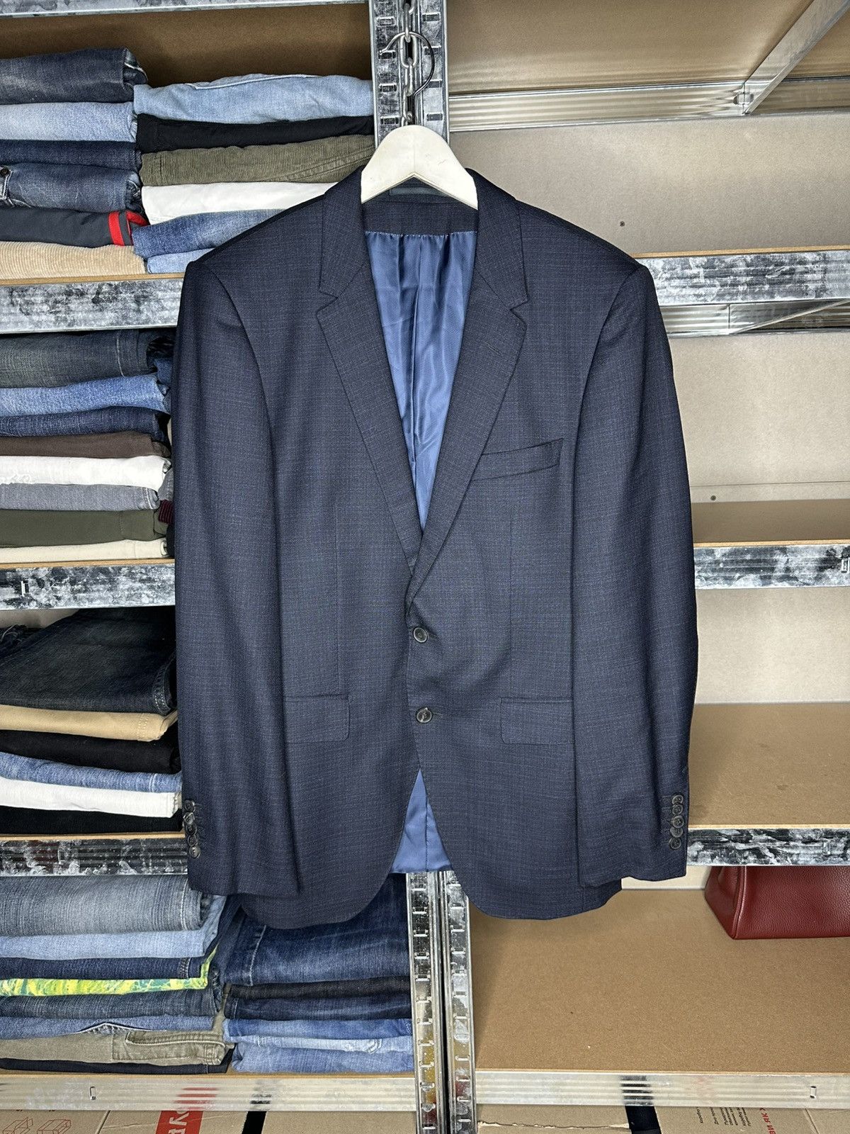Hugo Boss Hugo Boss Tailored Wool Suit Blazer Jacket Size IT 48 Size 48R - 1 Thumbnail