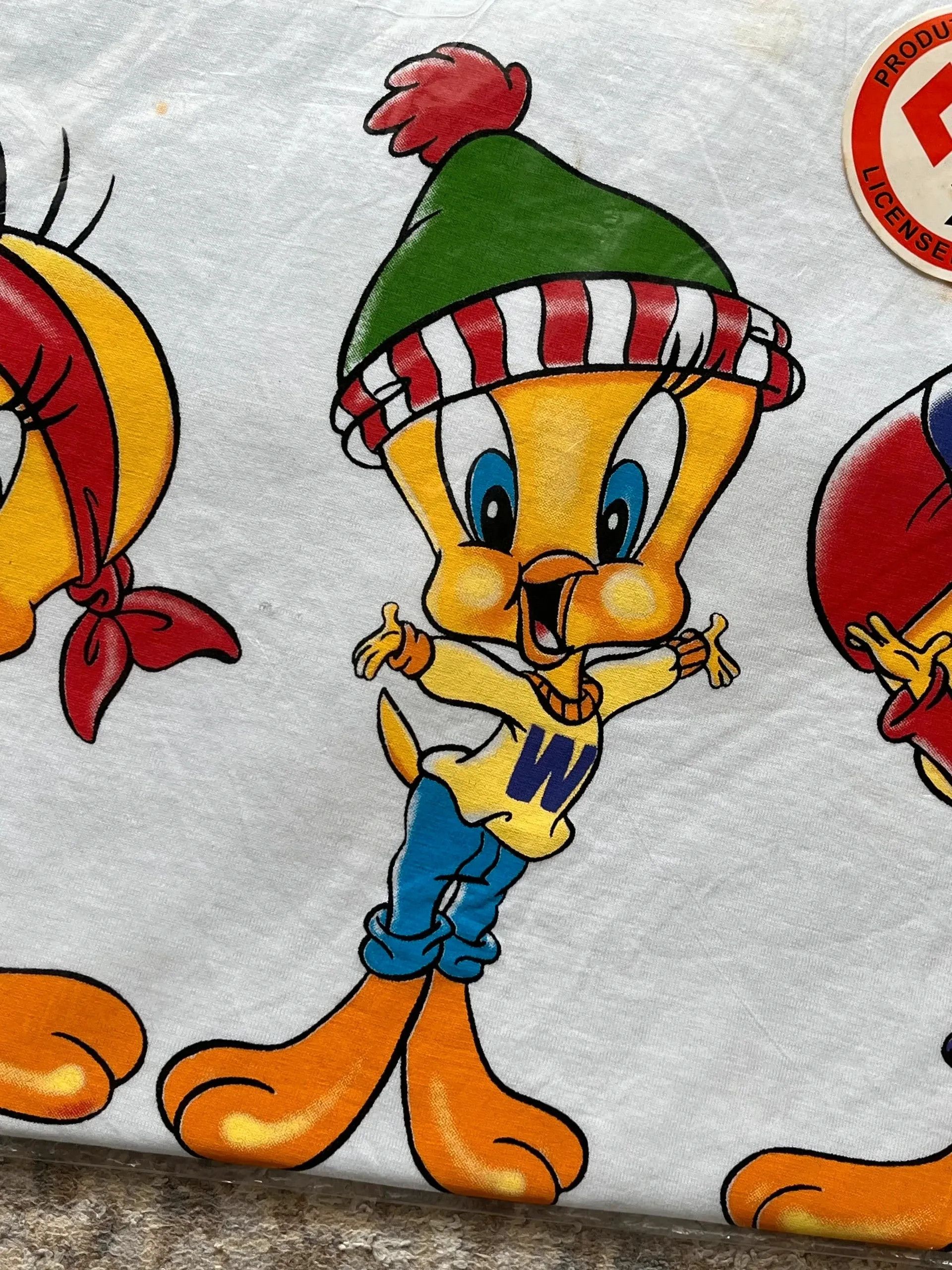 Warner Bros Looney Tunes Sz XL Dupla Vintage 1997 Made in Spain Official Size US XL / EU 56 / 4 - 7 Thumbnail