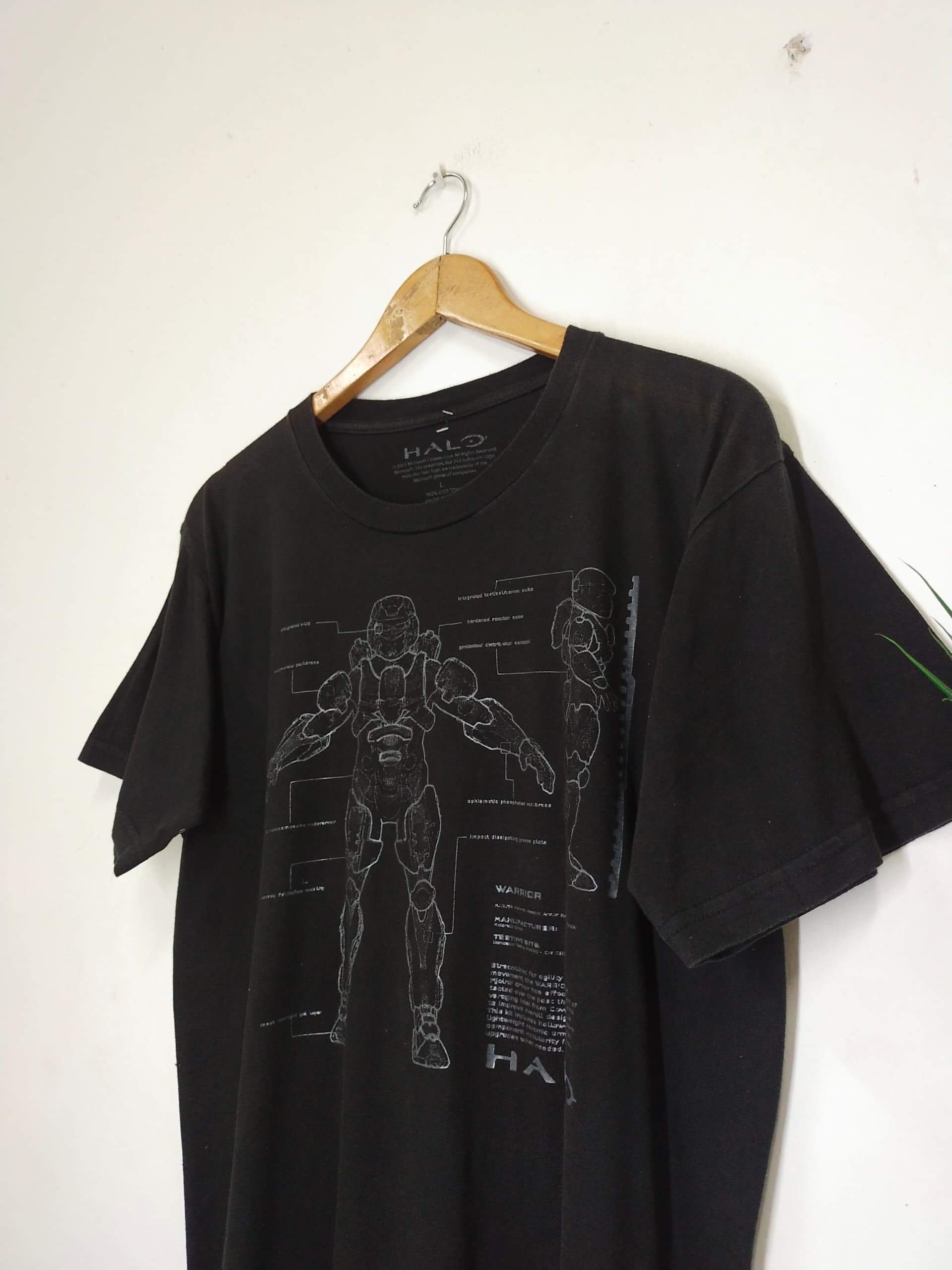 Playstation Vintage HALO video game t shirt promo merchandise Size US L / EU 52-54 / 3 - 3 Thumbnail