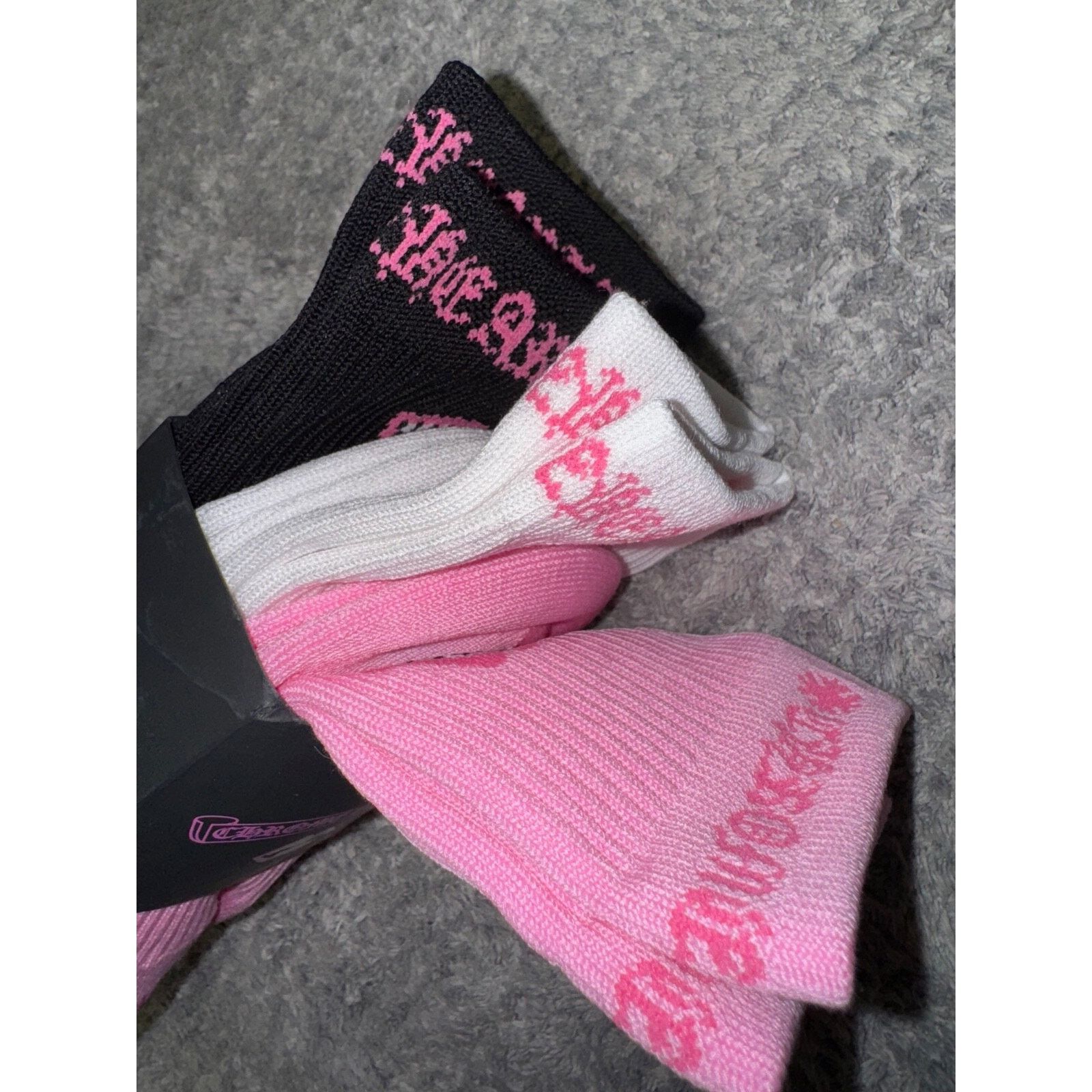 Chrome Hearts Chrome Hearts Matty Boy Chomper Pink Black White Lips Size ONE SIZE - 12 Thumbnail