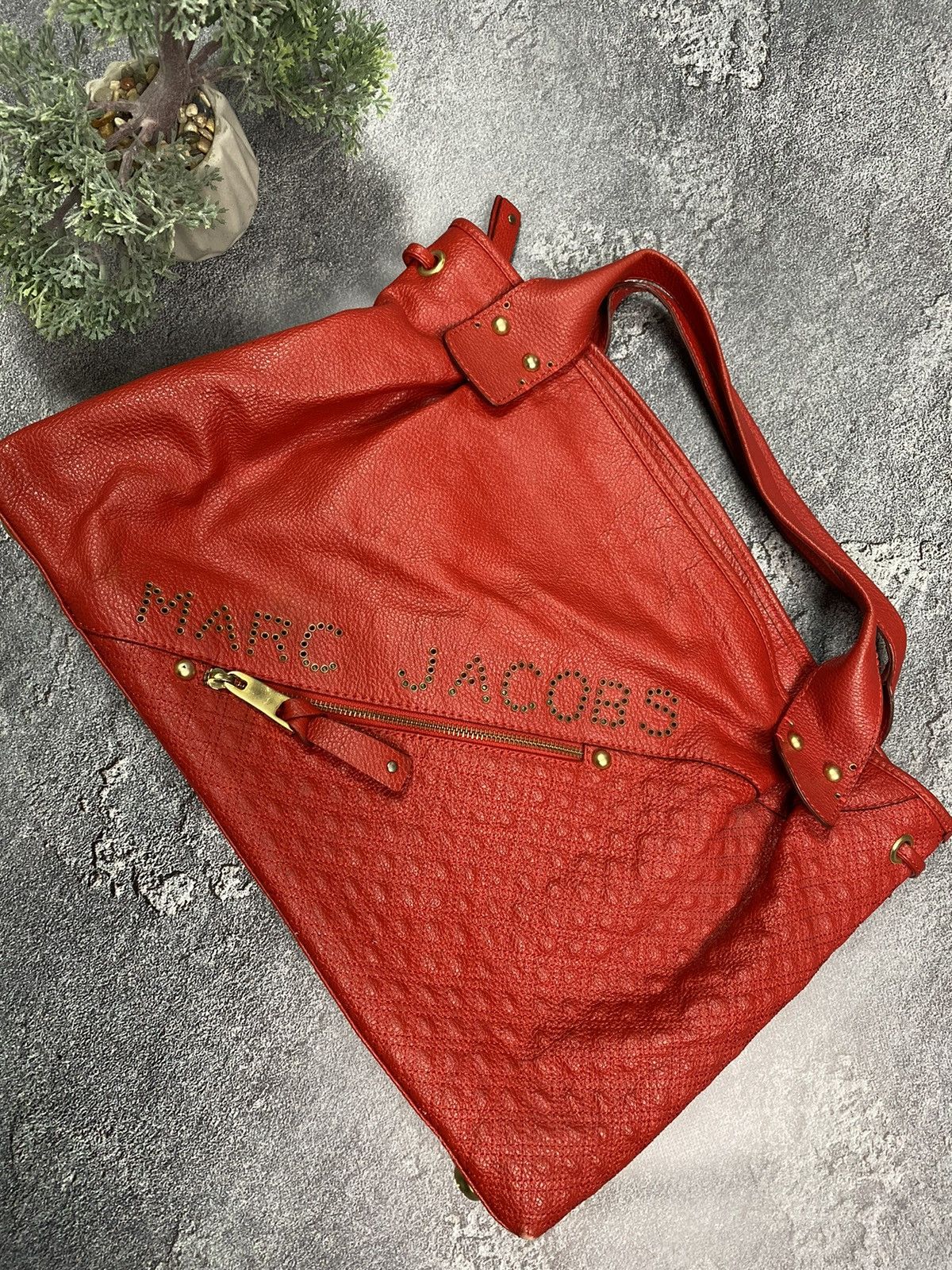 Marc Jacobs Marc Jacobs rare Bag asymmetric shape Red Size ONE SIZE - 2 Thumbnail