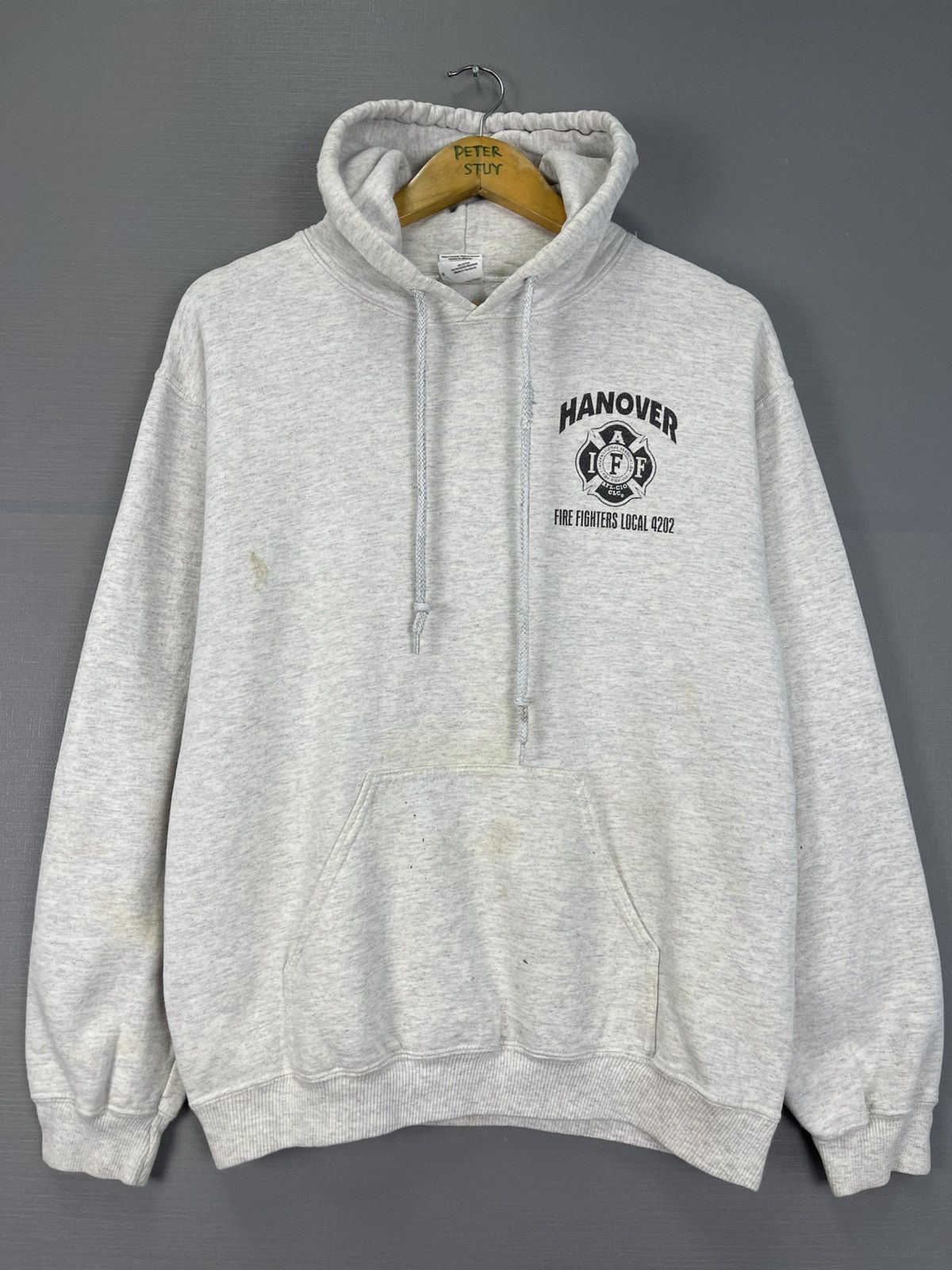 Hanover Vintage 90s Hanover Hoodies Size US S / EU 44-46 / 1 - 3 Thumbnail