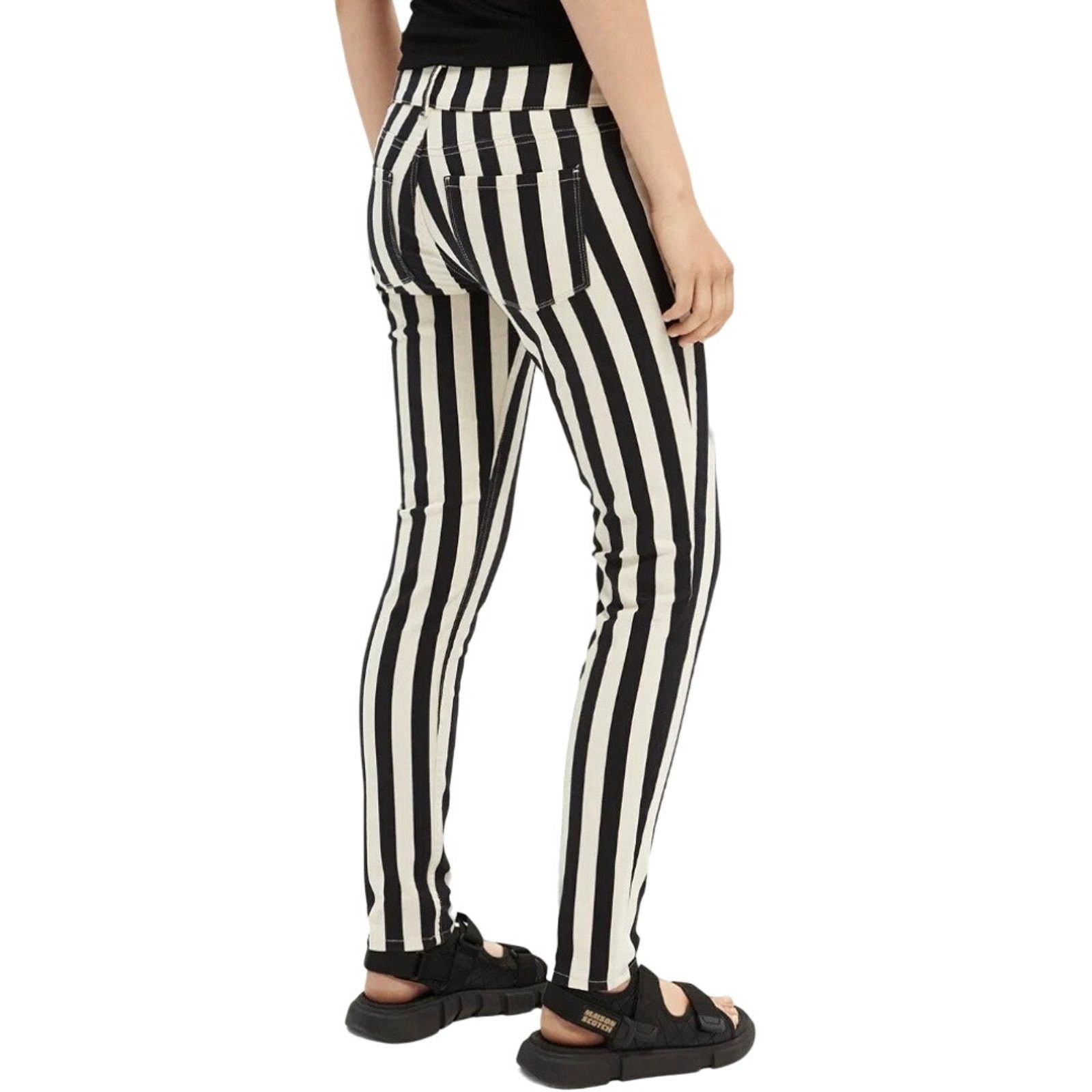 Scotch & Soda NWOT Scotch & Soda La Bohemienne Striped Skinny Pants Size 28" / US 6 / IT 42 - 3 Thumbnail