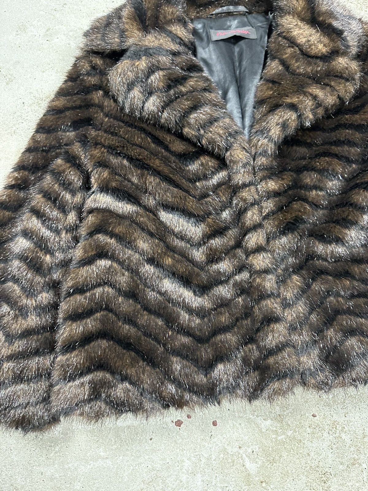 If Six Was Nine × Japanese Brand × Le Grande Bleu (L.G.B.) Vintage Y2K Faux Fur Brown Jacket Japanese Style Size US XS / EU 42 / 0 - 4 Thumbnail