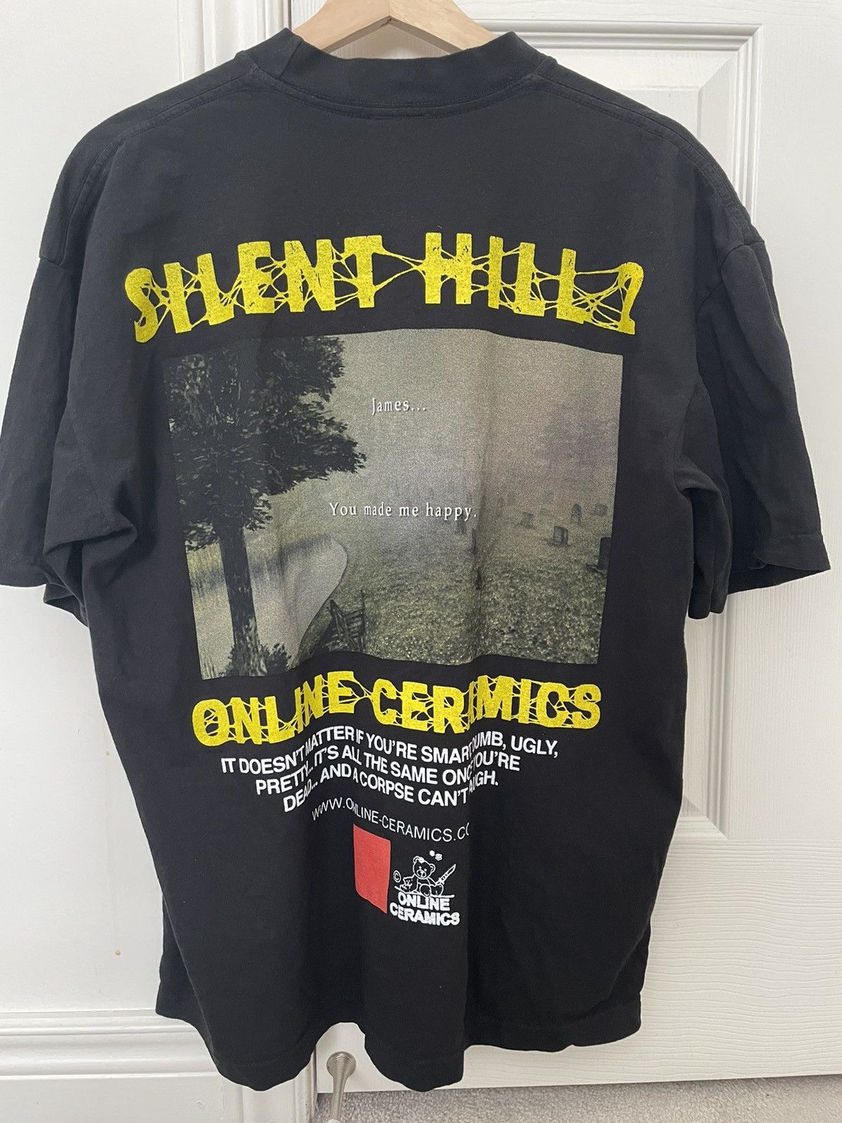 Online Ceramics Silent Hill 2 x OC James Tee | Grailed