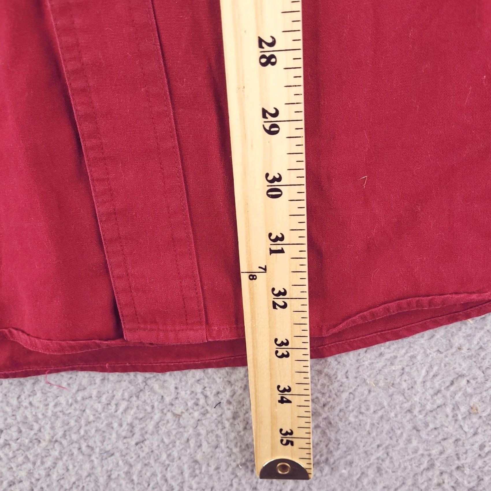 Chaps Chaps Shirt Mens XL Red Long Sleeve Button-Up Oxford casual Size US XL / EU 56 / 4 - 7 Thumbnail