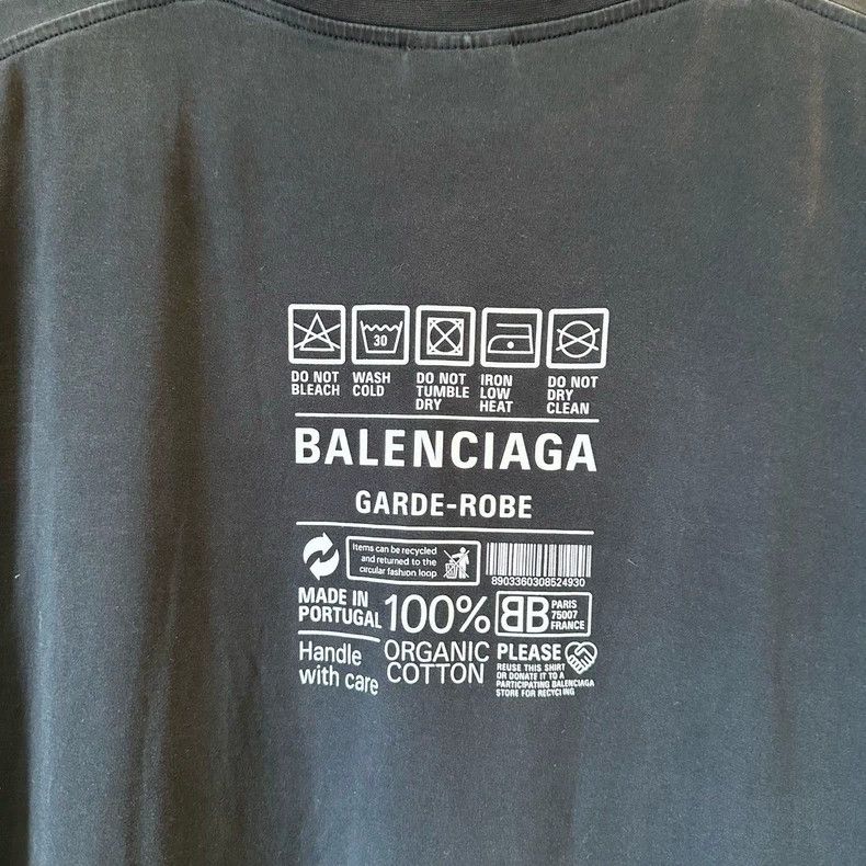Balenciaga Balenciaga Behind the green post-it notes logo pattern bla Size US L / EU 52-54 / 3 - 3 Thumbnail