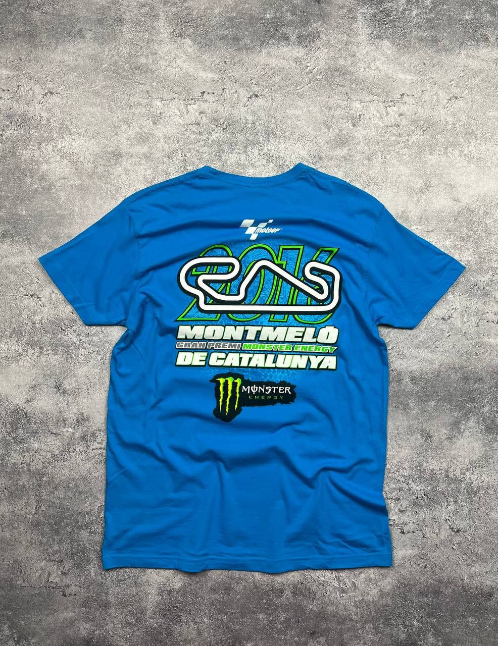 Vintage Vintage Moto Racing Motogp Monster Gran Premi De Catalunya Size US S / EU 44-46 / 1 - 8 Thumbnail