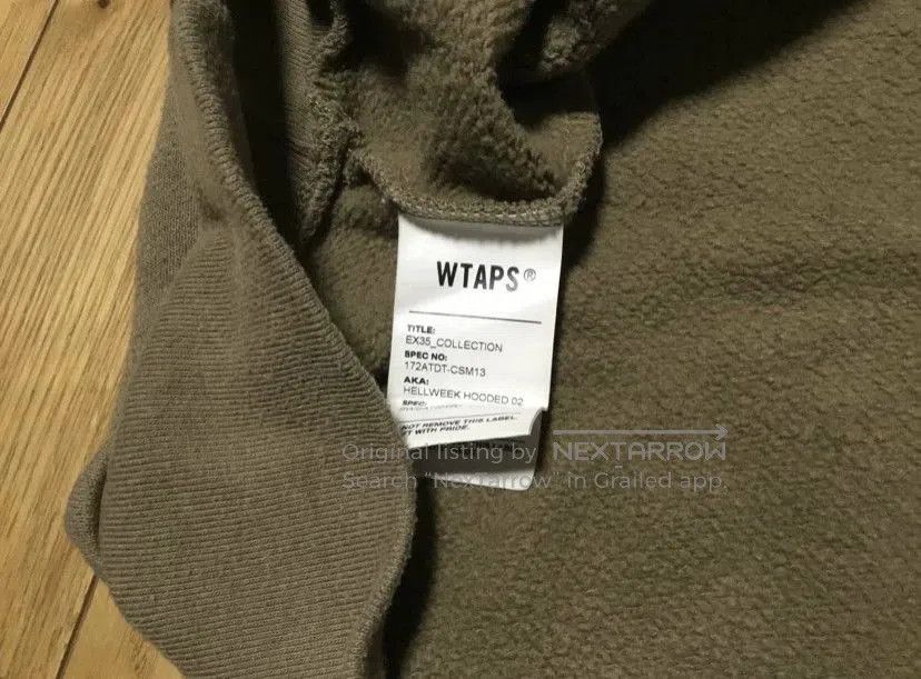 Wtaps wtaps 2017 AW EX35HELLWEEK Hoodie. Size US S / EU 44-46 / 1 - 5 Thumbnail