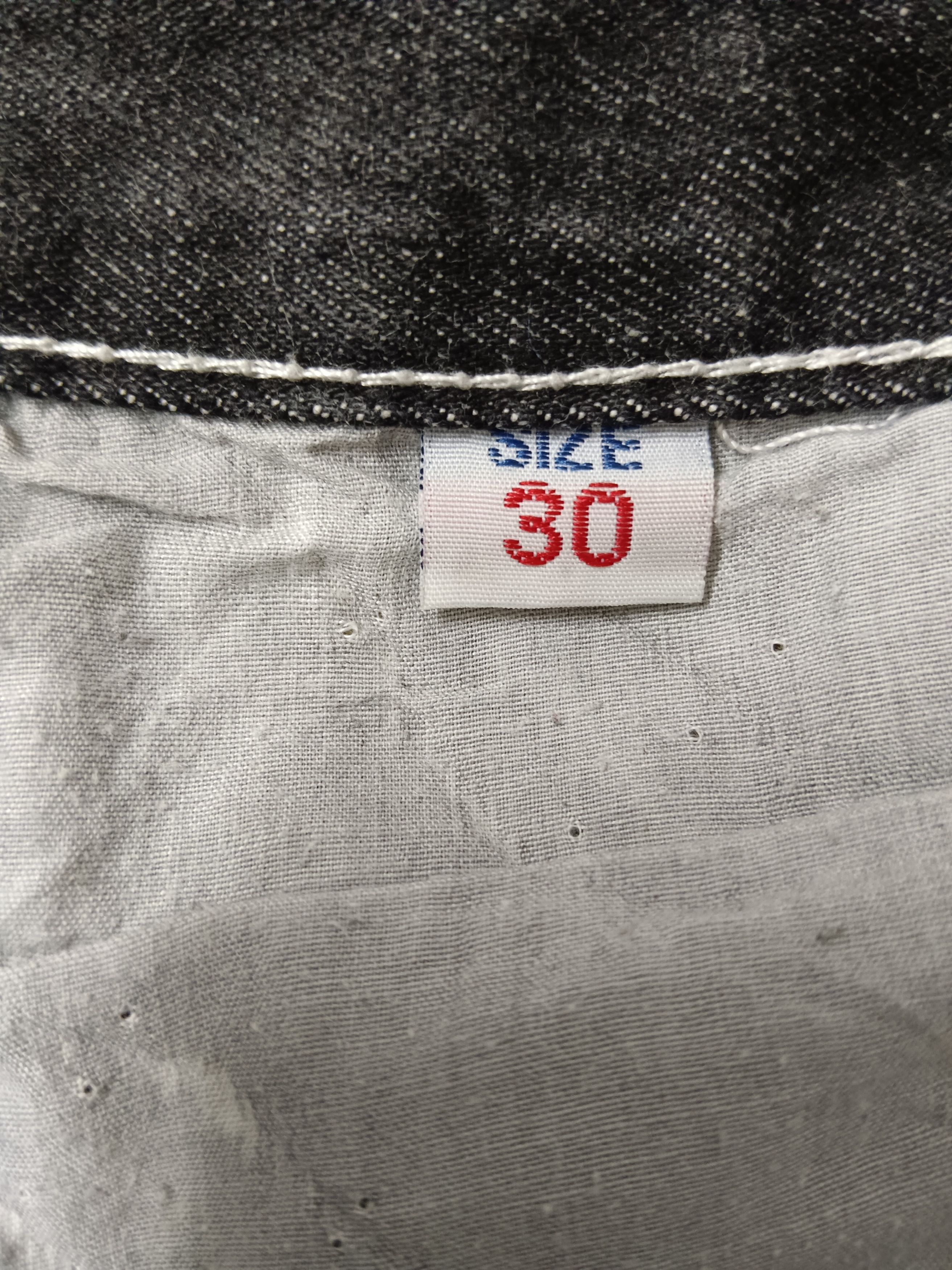 Japanese Brand Aston Design Seditionaries Double Knee Bush Denim Size US 30 / EU 46 - 11 Thumbnail