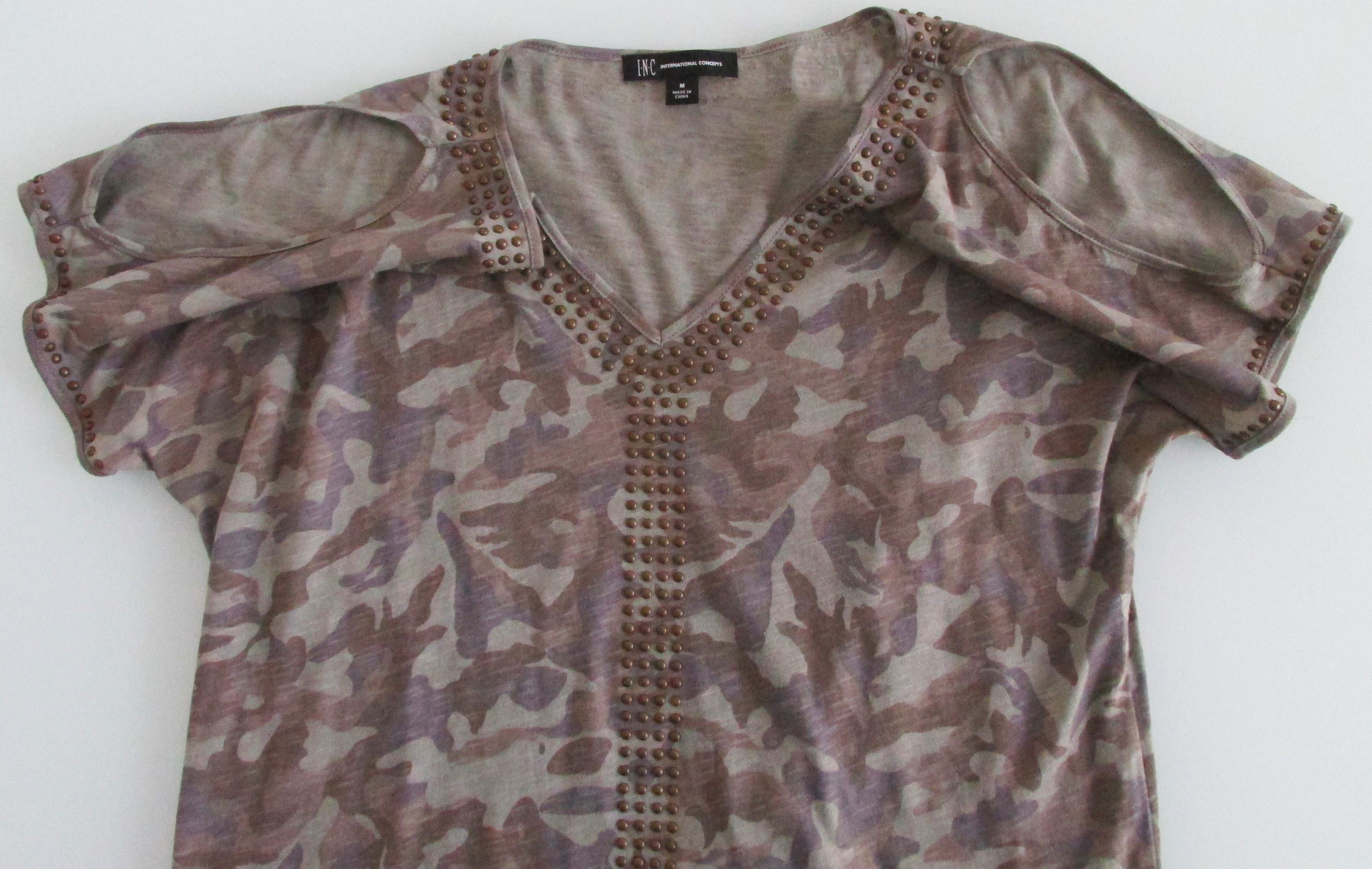 I.N.C INC (NWOT) Cold (Open) Shoulder Knit Top Size Medium Size M / US 6-8 / IT 42-44 - 6 Thumbnail