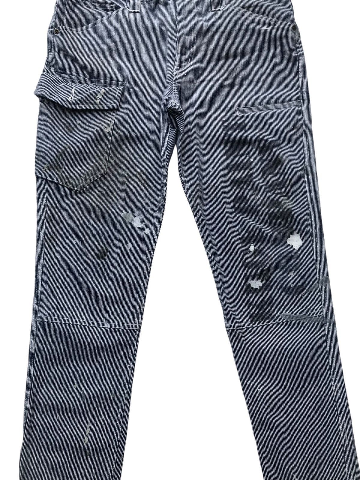 Japanese Brand Carabiner Tough Streetwear Cargo Hickory Works Pants Size US 32 / EU 48 - 5 Thumbnail