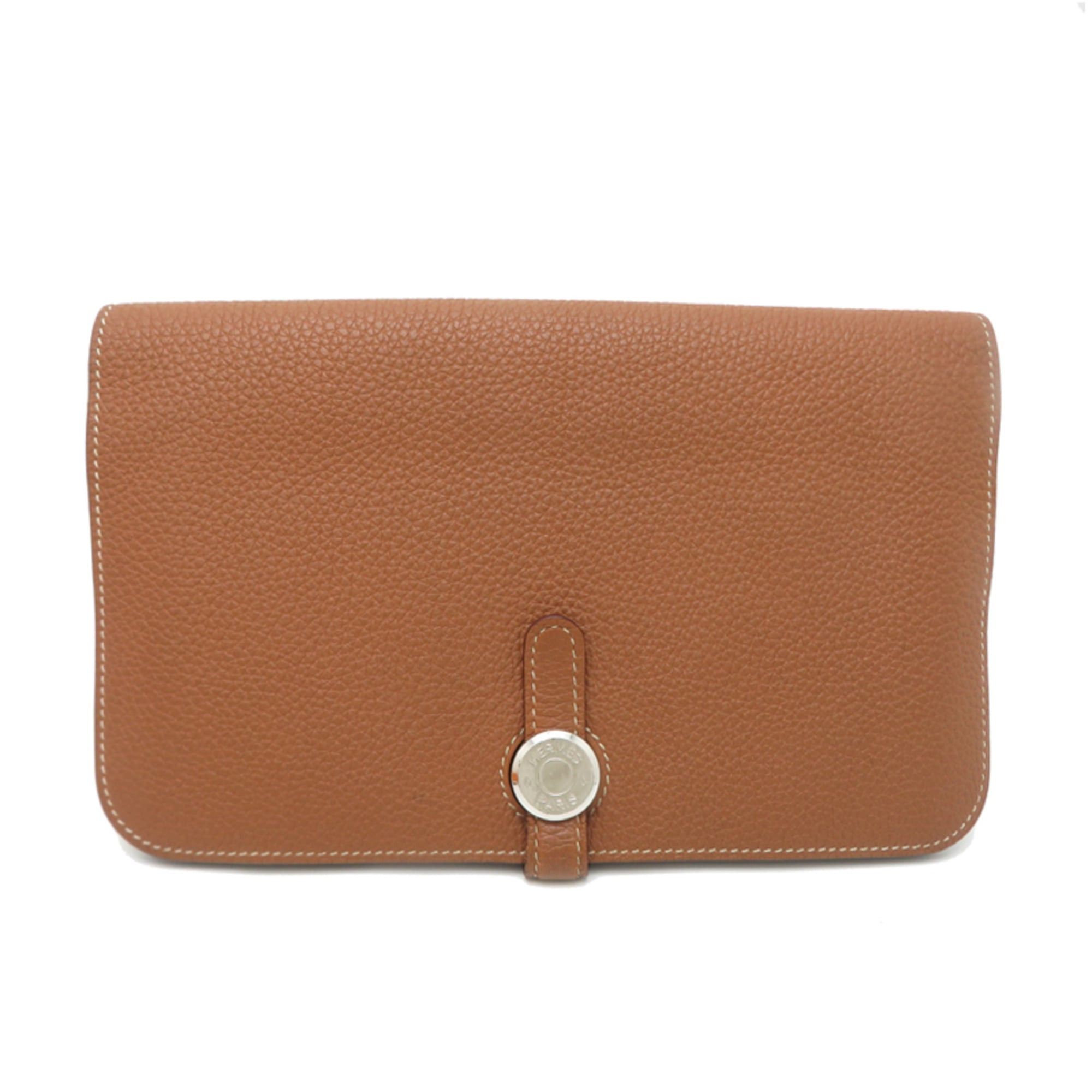 Hermes Hermes Dogon GM D stamp, 2019 model, women's long wallet, Togo leather, gold tone. Size ONE SIZE - 1 Thumbnail
