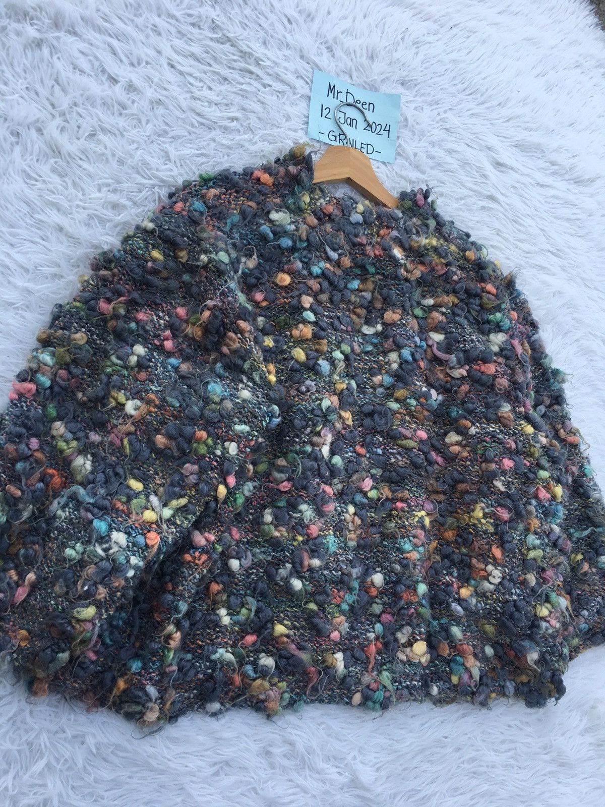 Japanese Brand Rare Vintage Japanese Brand Knitted Wool Jacket Size L / US 10 / IT 46 - 13 Thumbnail
