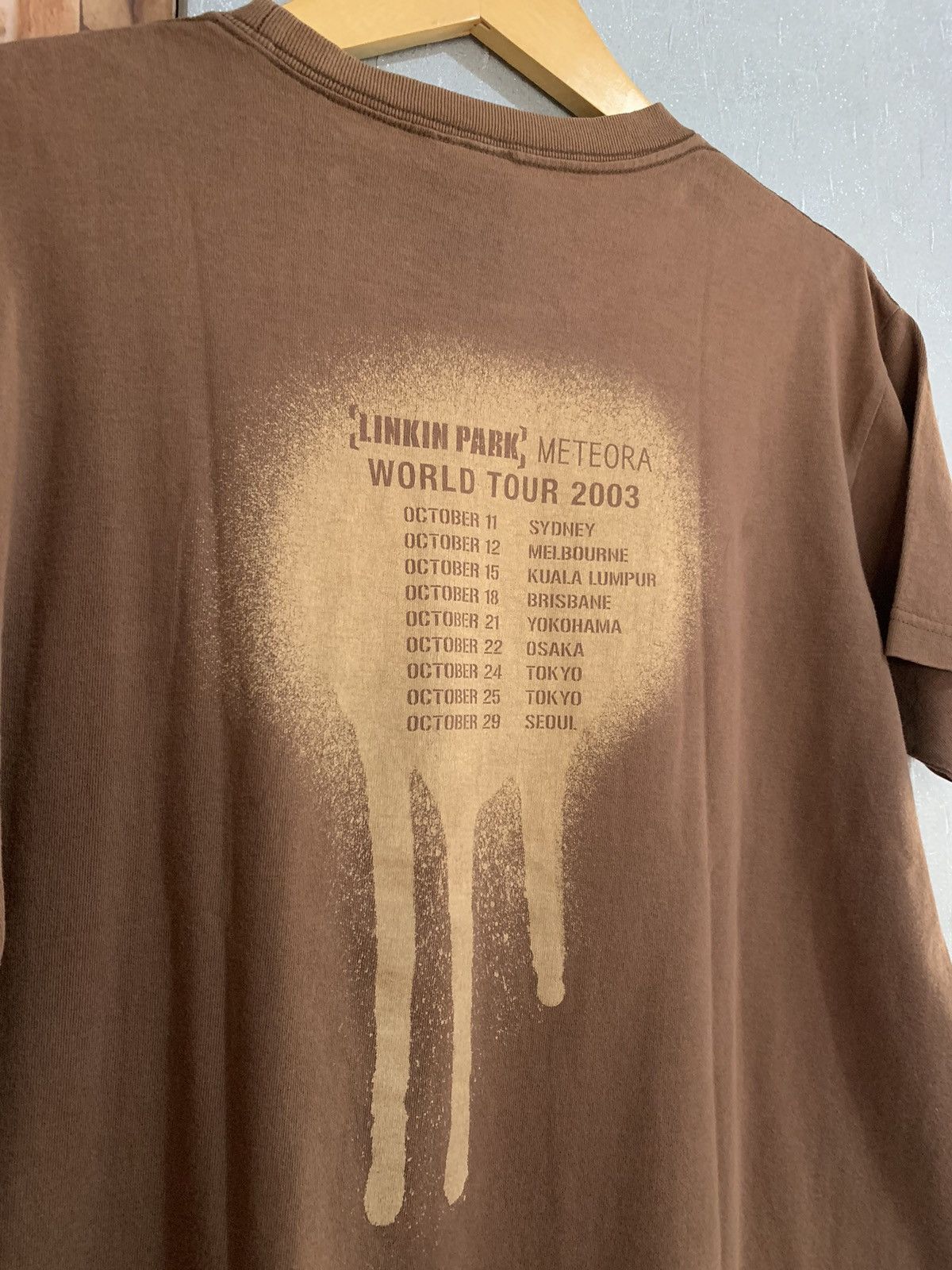 Band Tees Linkin Park World Tour 2003 Meteora Size US M / EU 48-50 / 2 - 4 Thumbnail