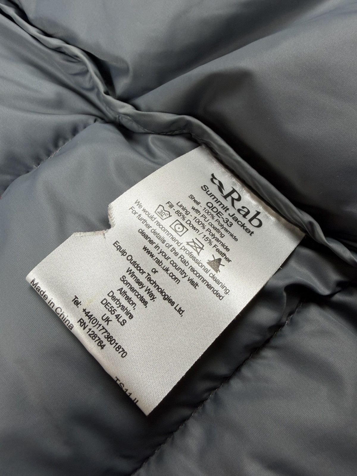 Rab RAB Summit Jacket Down Puffer Men Size M Size US M / EU 48-50 / 2 - 10 Thumbnail