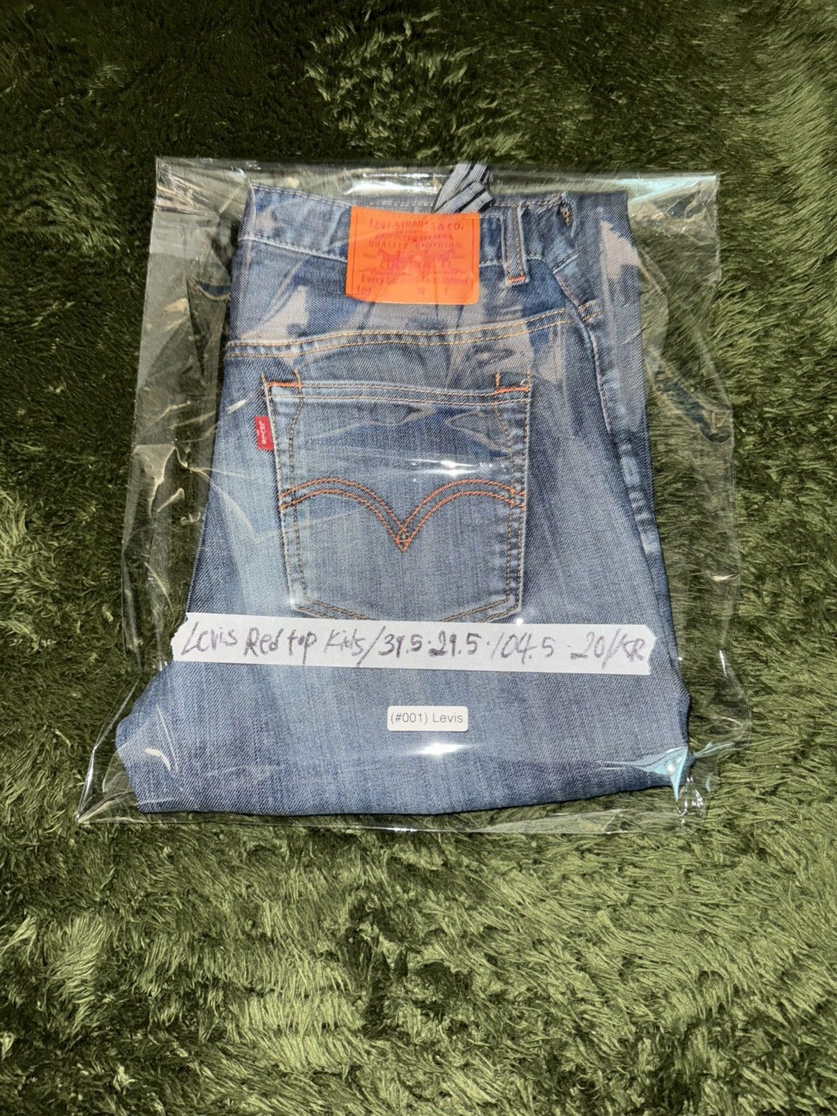 Levi's Levis Red tap cotton blended relaxed fit denim pants indigo Size US 31 - 12 Thumbnail