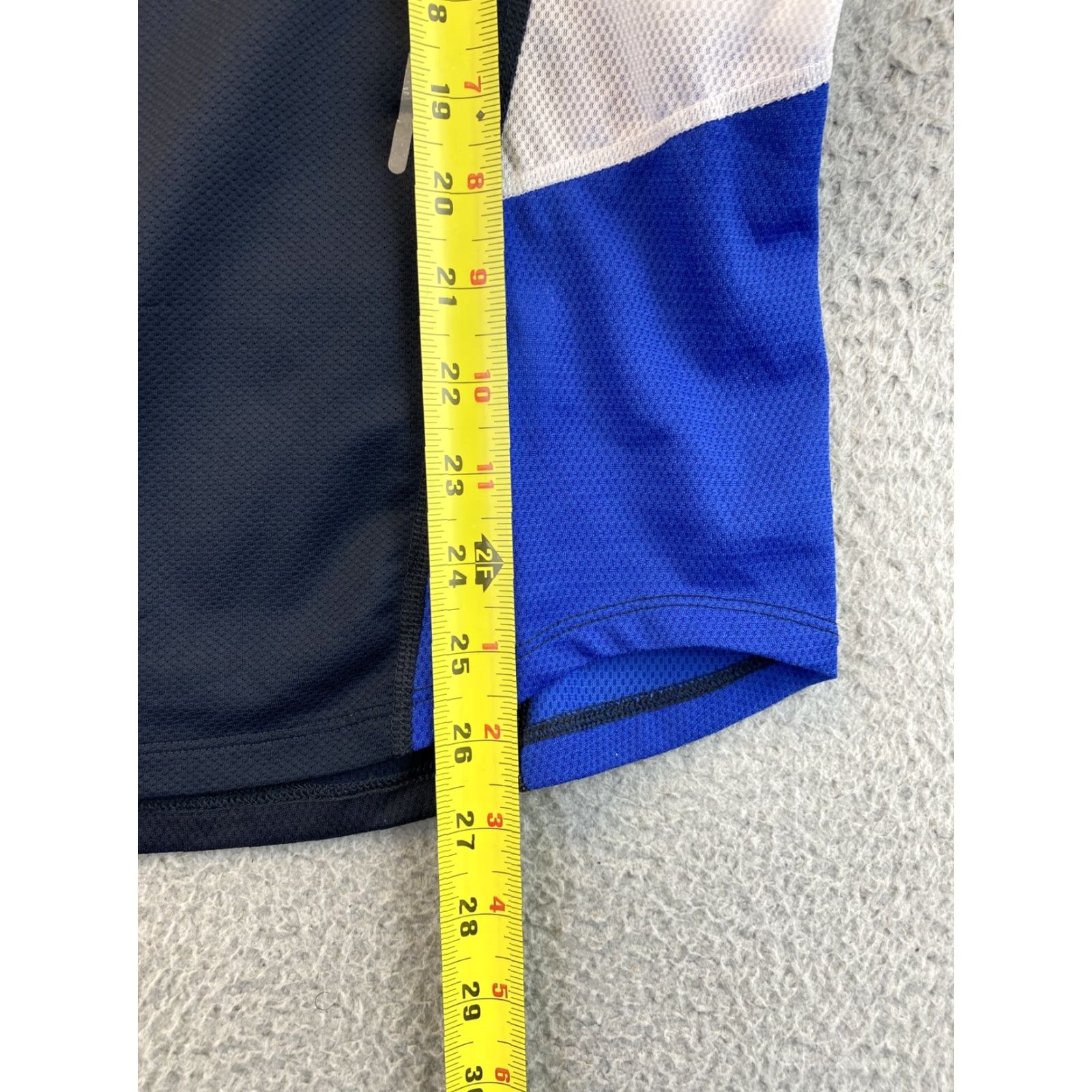 Nike NIKE DRI-FIT Short Sleeve Shirt Men's Medium Blue Black Sports T-Shirt Size US M / EU 48-50 / 2 - 6 Thumbnail