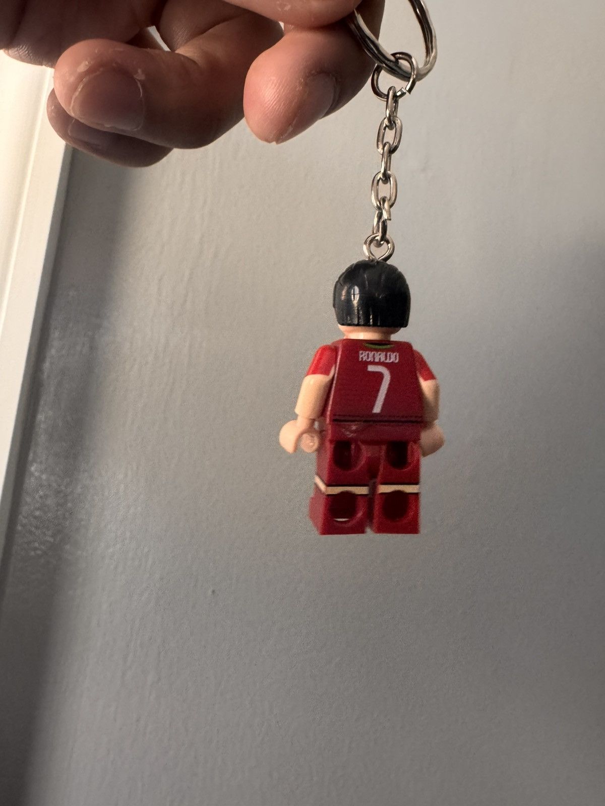 Nike CRISTIANO RONALDO PORTUGAL LEGO KEYCHAIN MINIFIGURE Size ONE SIZE - 3 Thumbnail