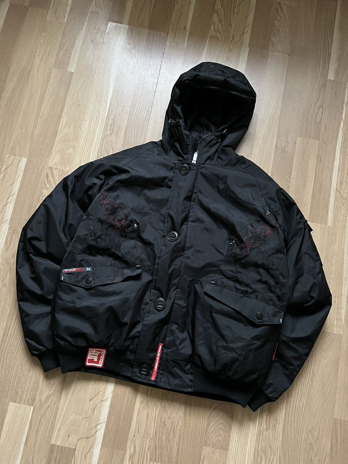 JNCO × Vintage Vintage rivaldi jnco style bomber jacket skater y2k 90s Size US L / EU 52-54 / 3 - 5 Thumbnail