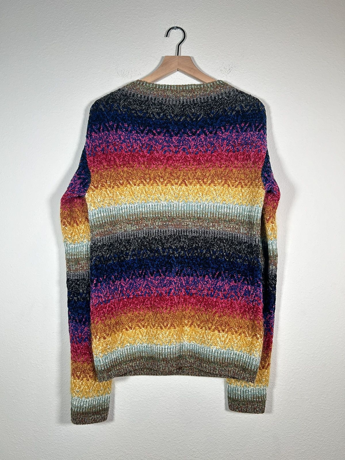 FW22 Rainbow Multi Fuzzy Knit