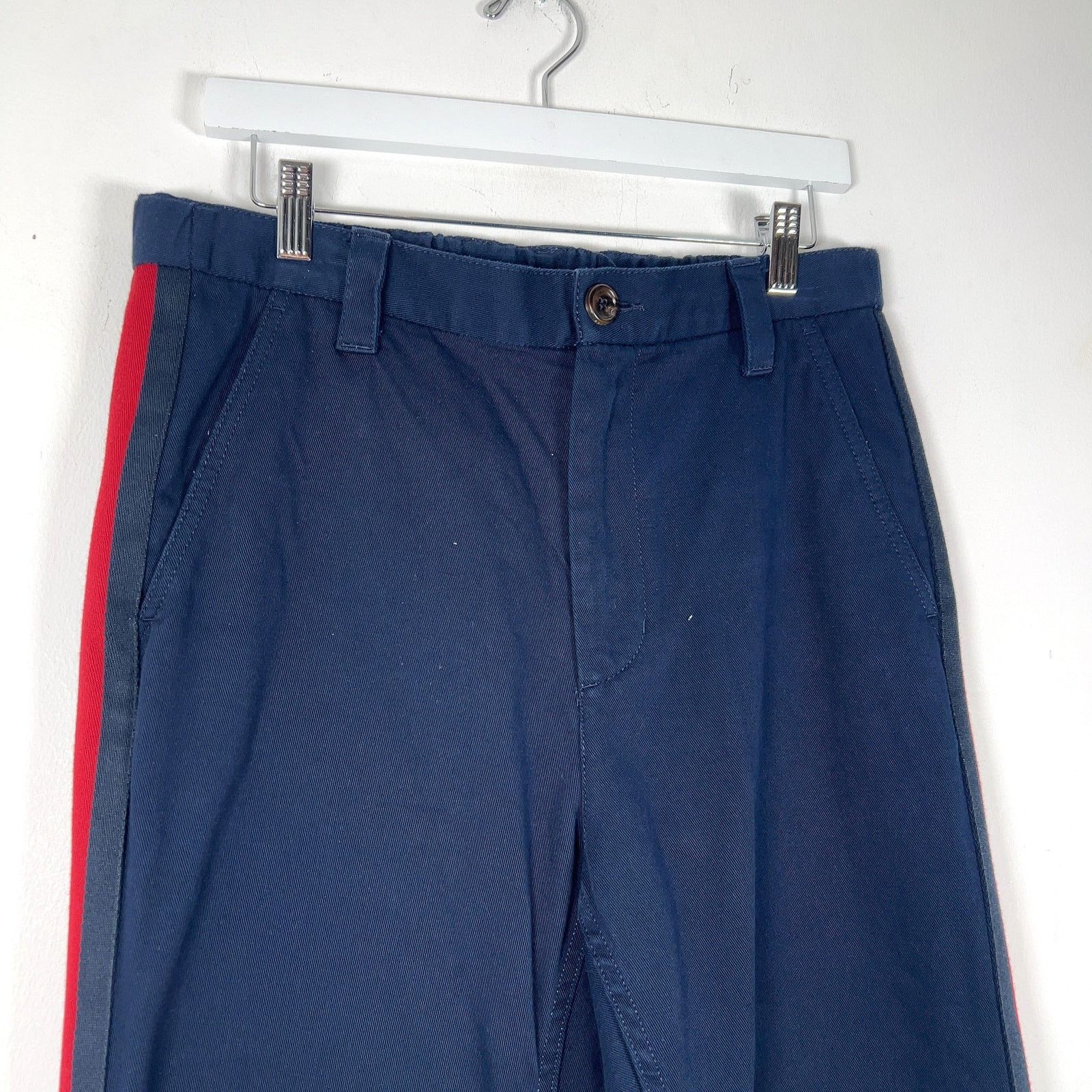 Gucci Gucci Striped Cuffed Slack Pants Size US 32 / EU 48 - 2 Thumbnail