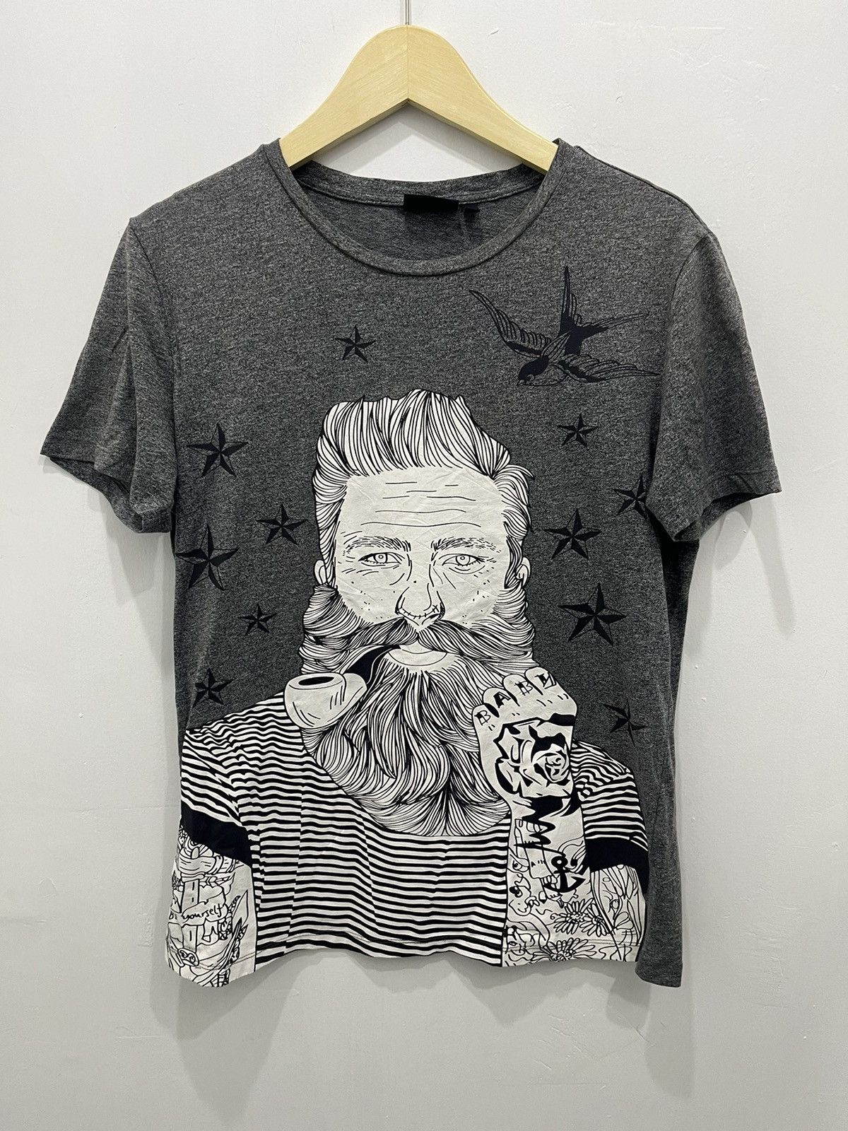 Japanese Brand Retro American Oldskool Tattoo Art Hysteric Glamour Style Size US L / EU 52-54 / 3 - 1 Thumbnail