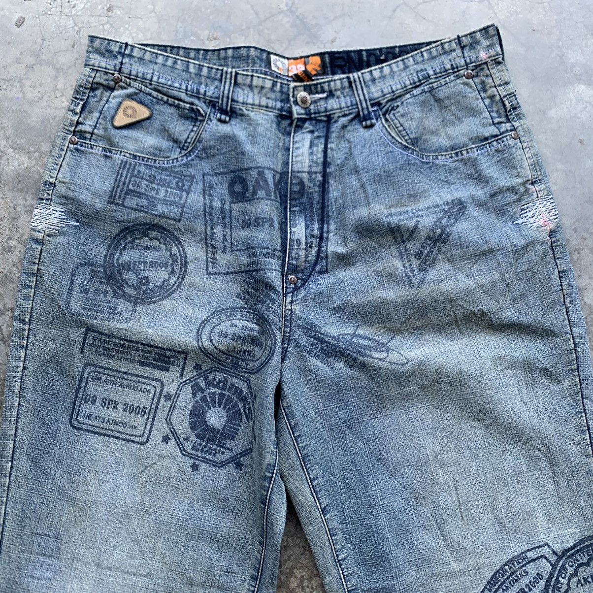 Akademiks Akademiks Baggy Denim Jeans 38x33 Size US 38 / EU 54 - 3 Thumbnail