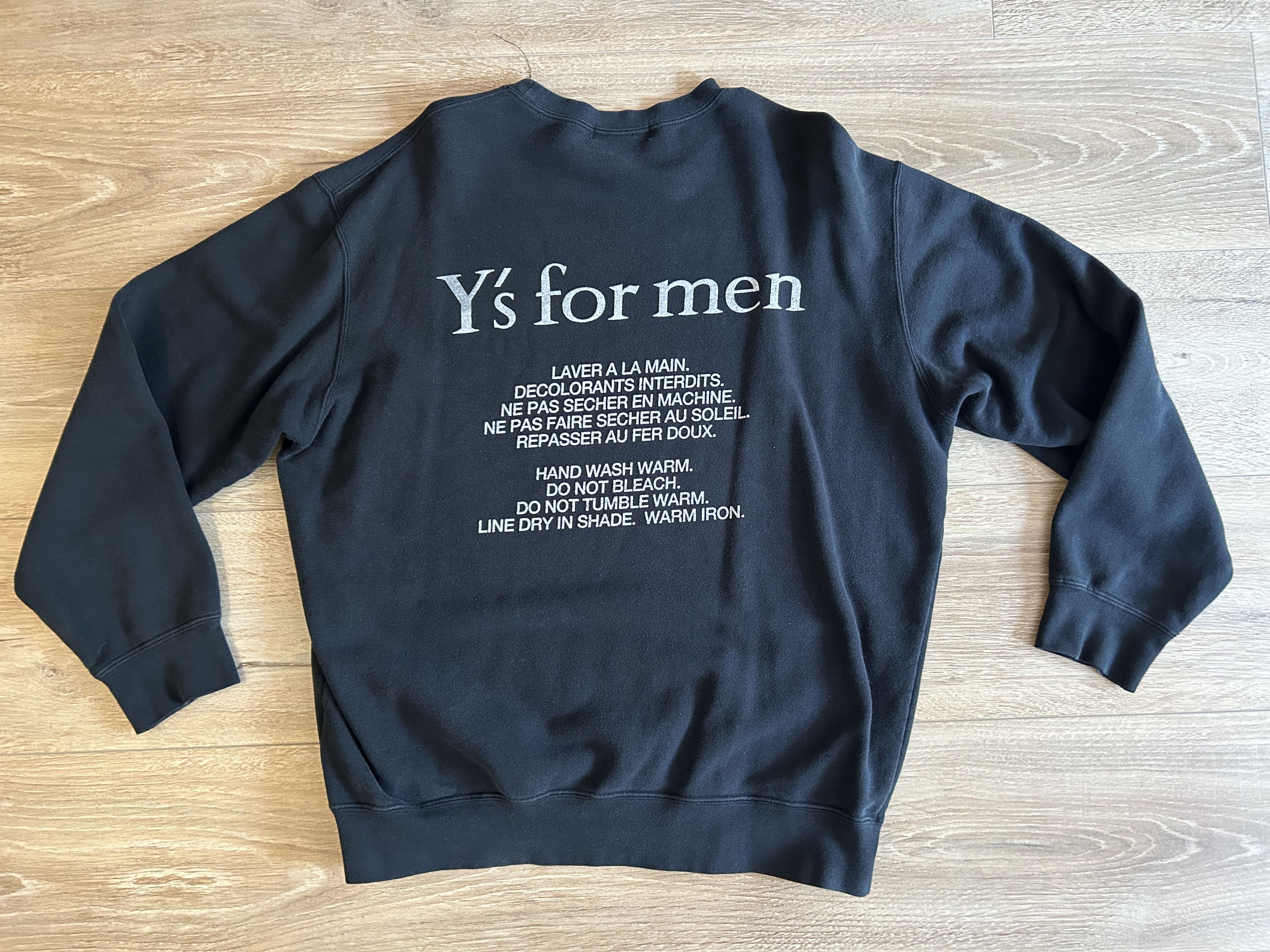 Y's for Men × Yohji Yamamoto Vintage Ys for Men Sweater Size US L / EU 52-54 / 3 - 1 Thumbnail