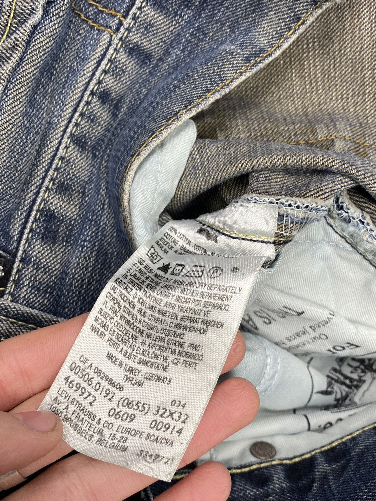 Levi's 🚨Vintage 506 rare levi’s denim jeans redtab Size US 32 / EU 48 - 6 Thumbnail